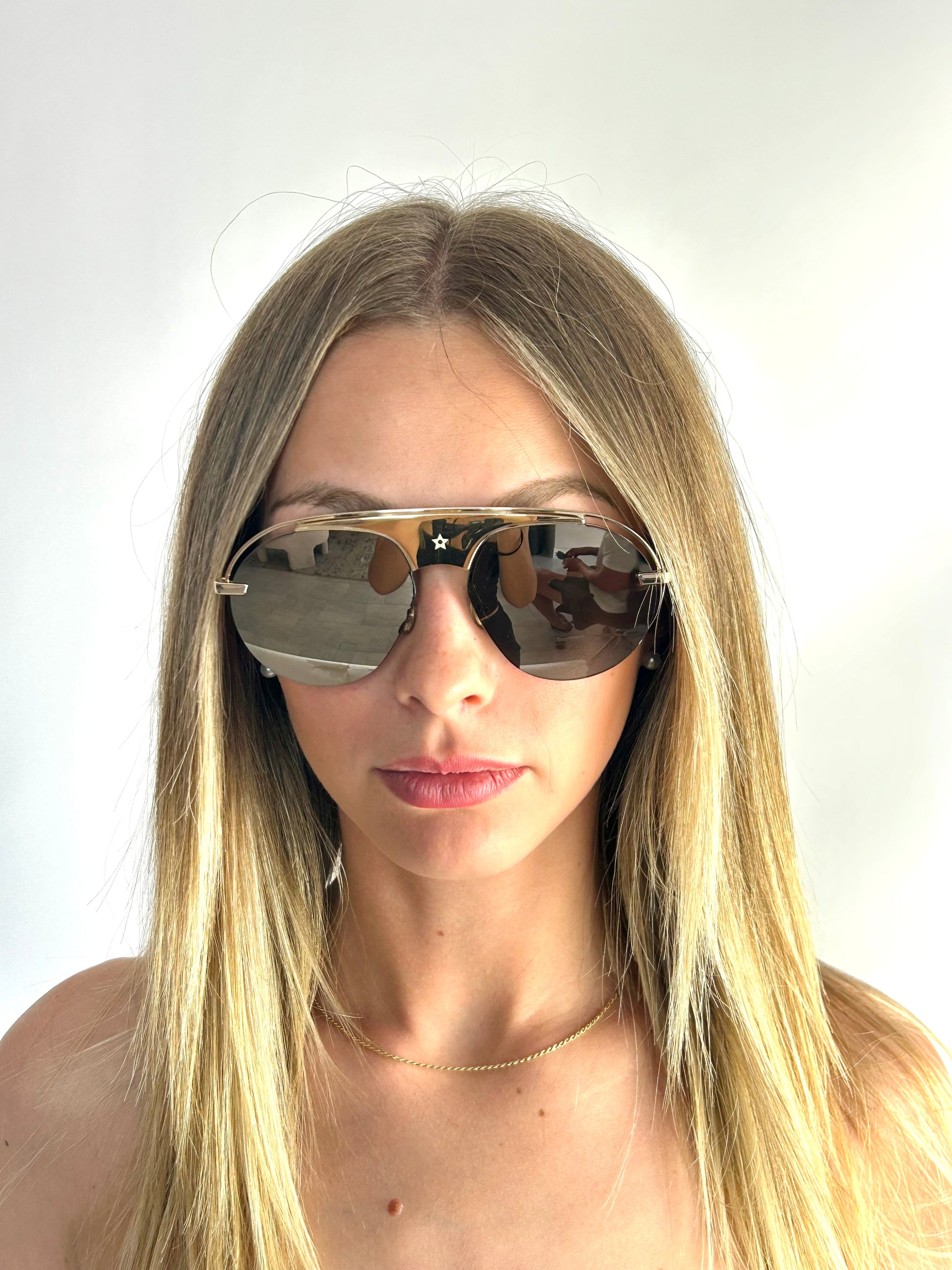 occhiali da sole DIOR DIO(r)evoluti2 J5G/QV GOLD