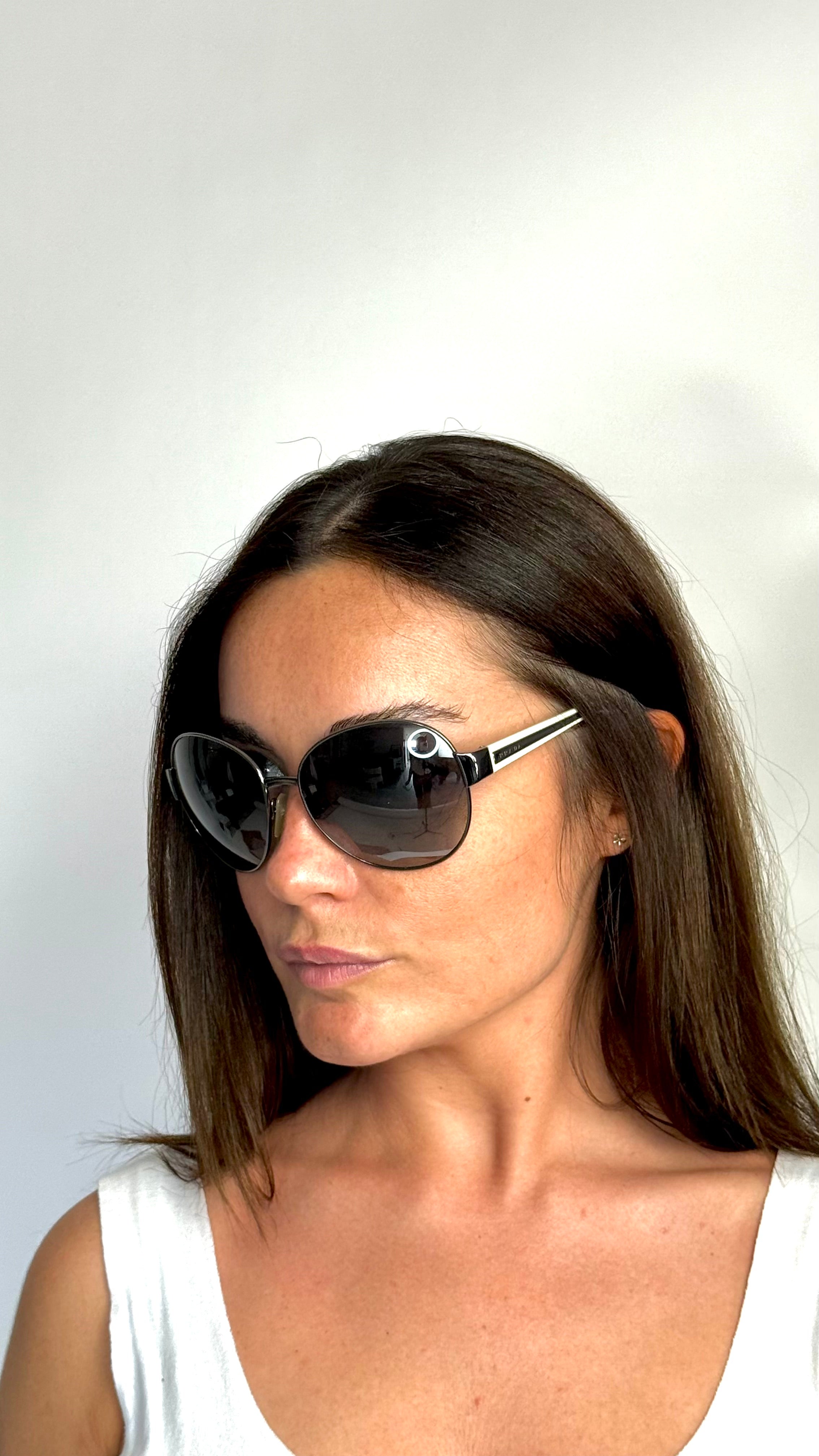 Occhiali da sole PRADA SPR54L GRIGIO VINTAGE