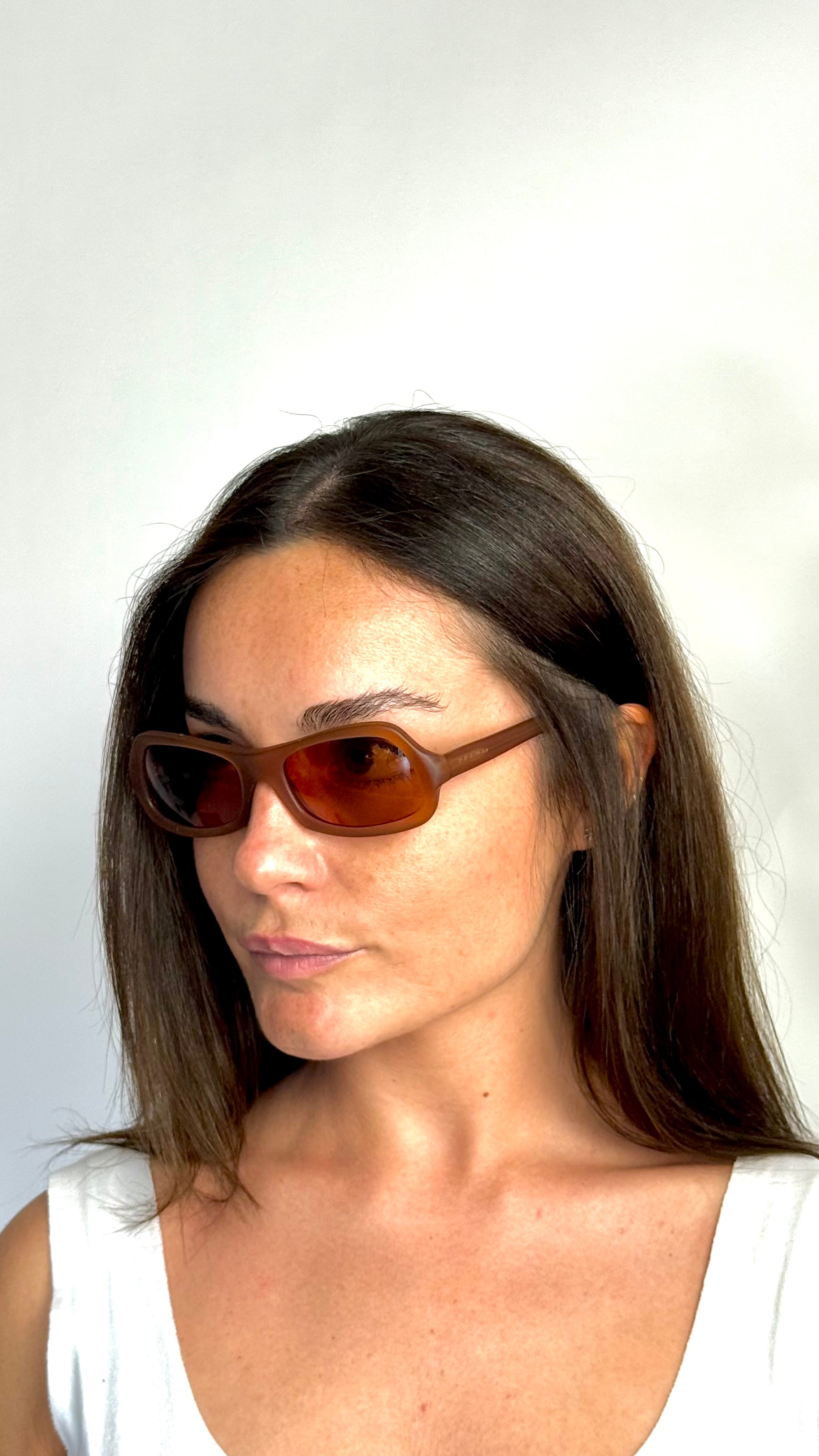 Occhiali da sole PRADA SPR 06A ARANCIONE