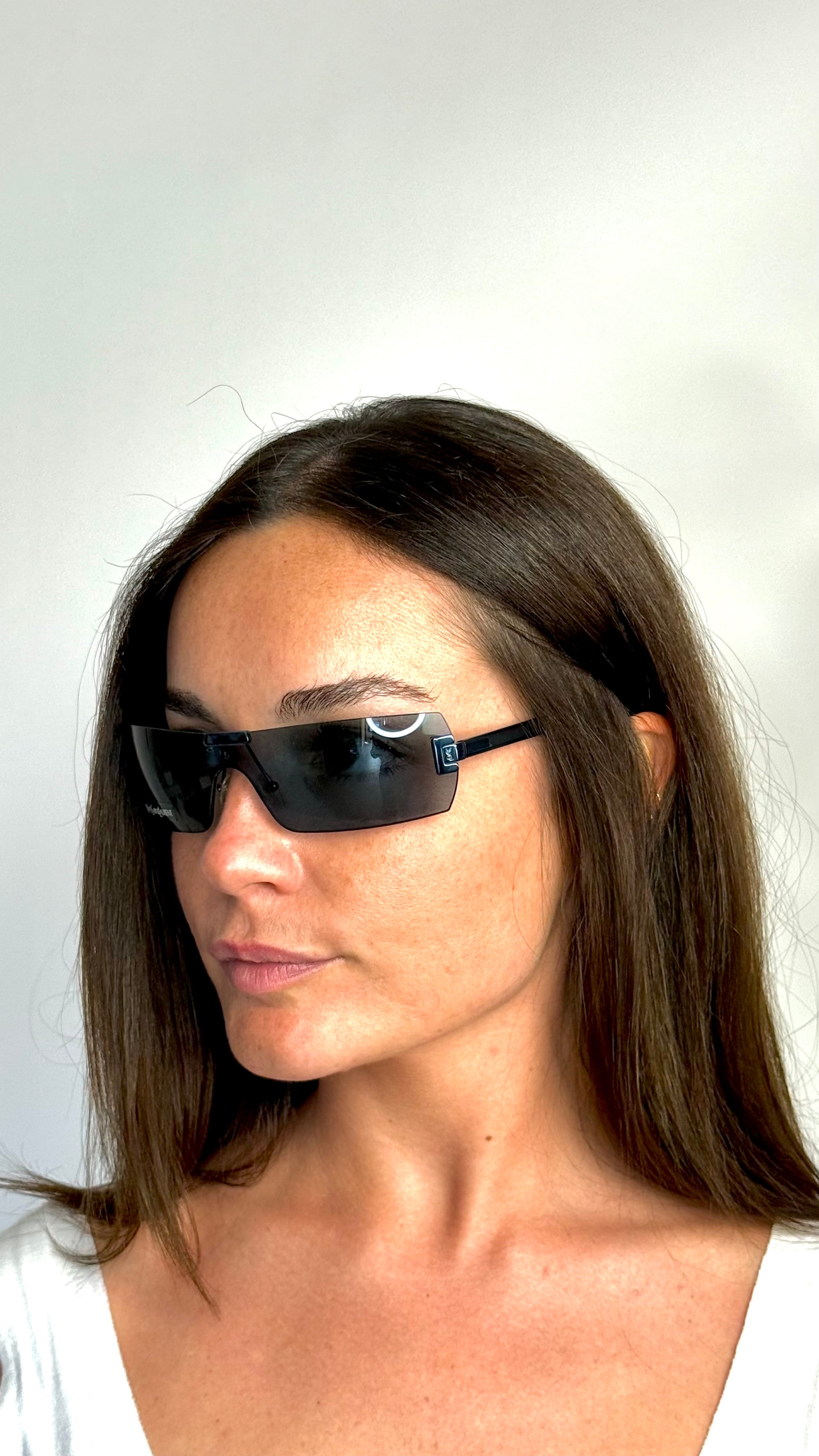 SAINT LAURENT 6063 black sunglasses