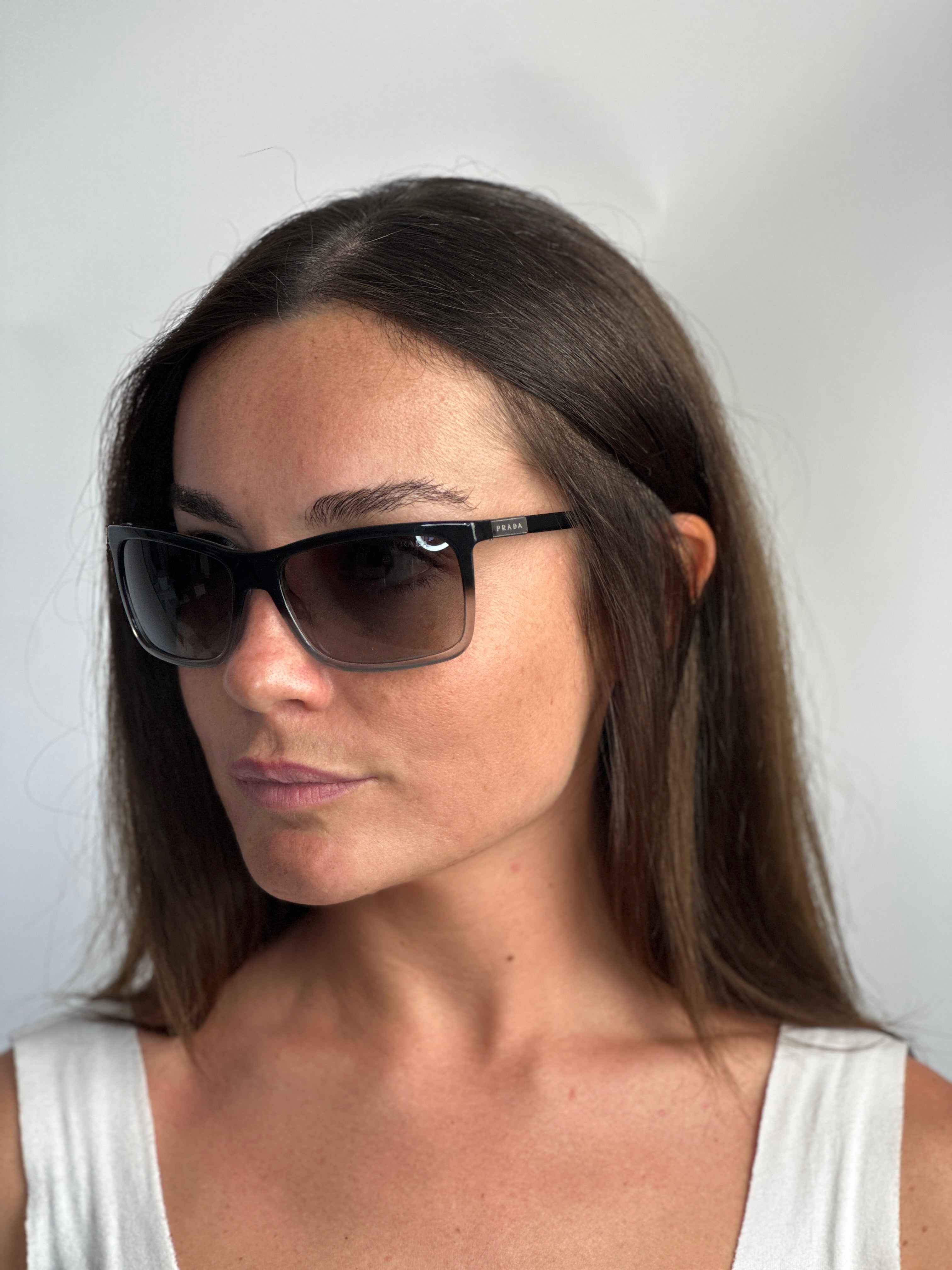 Occhiali da sole PRADA SPR16O VINTAGE NERO