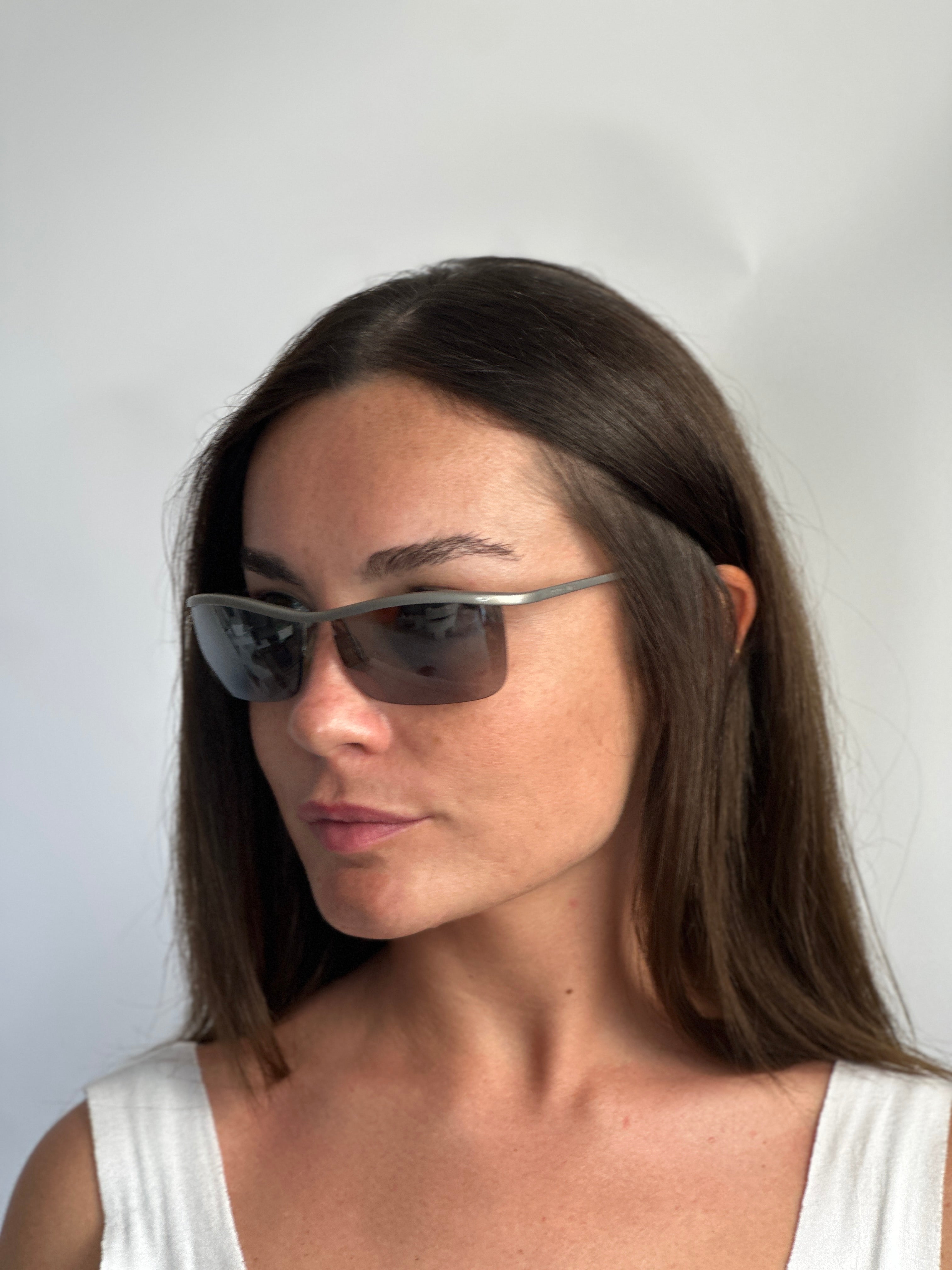 Occhiali da sole PRADA SPR57C VINTAGE GRIGIO