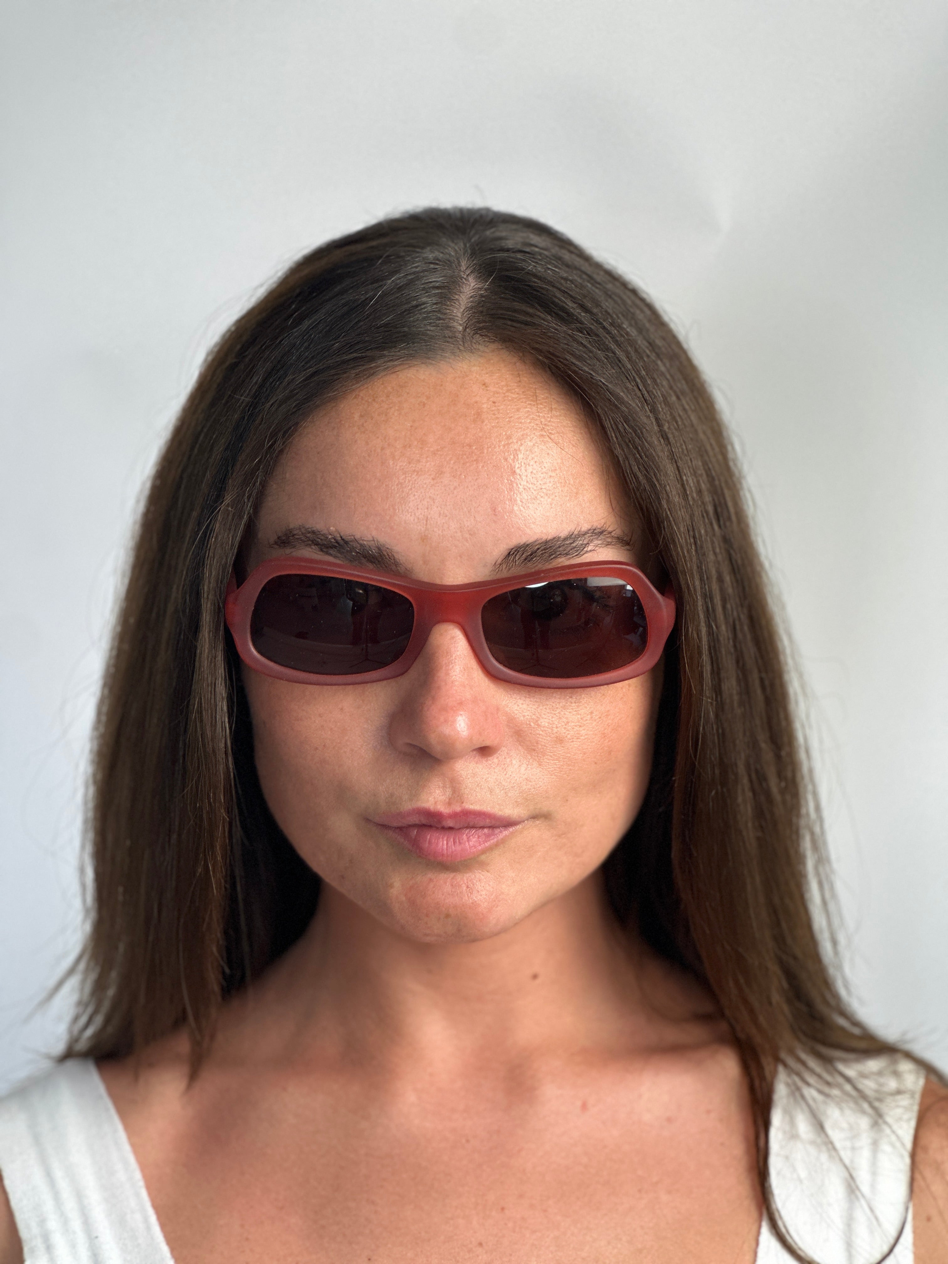 Occhiali da sole PRADA SPR 06A ROSSO