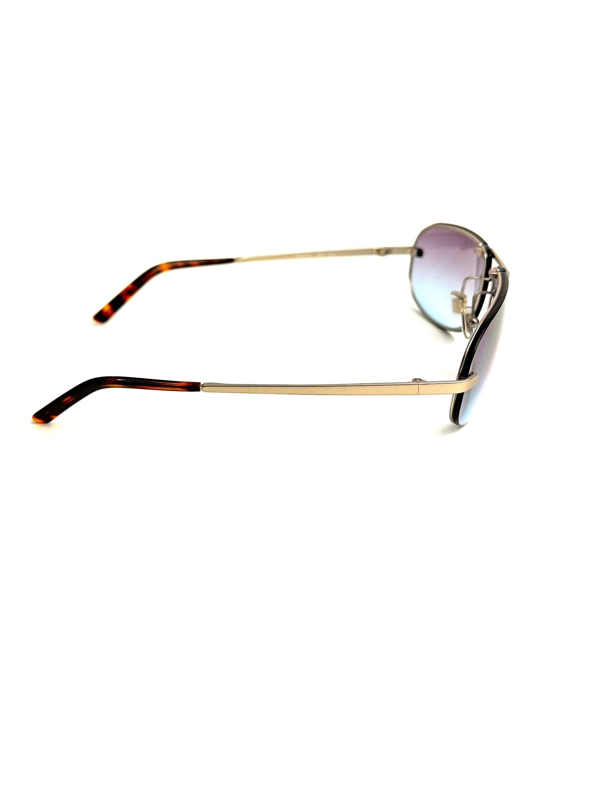 MIU MIU SMU52B lente sfumata azzurra