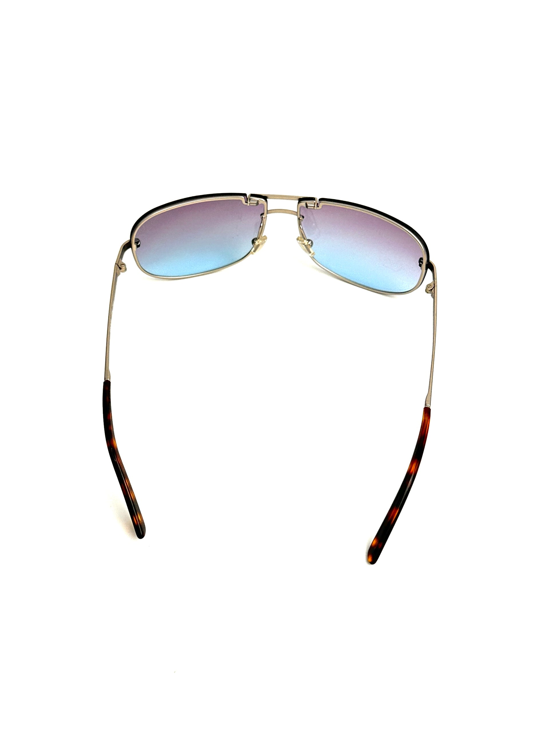 MIU MIU SMU52B lente sfumata azzurra
