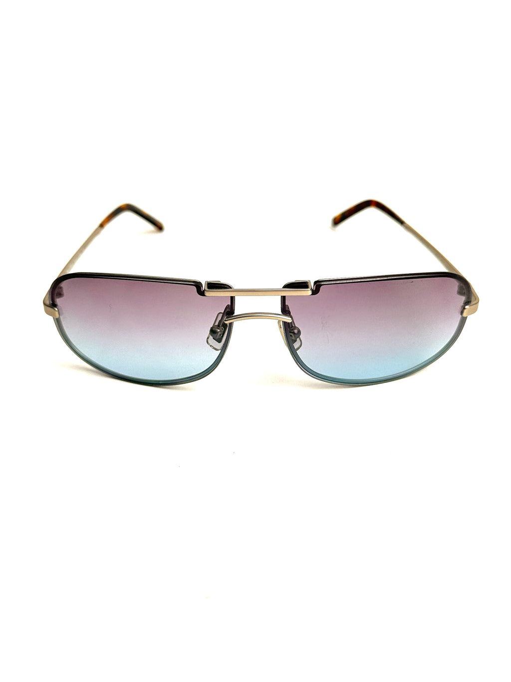 MIU MIU SMU52B lente sfumata azzurra