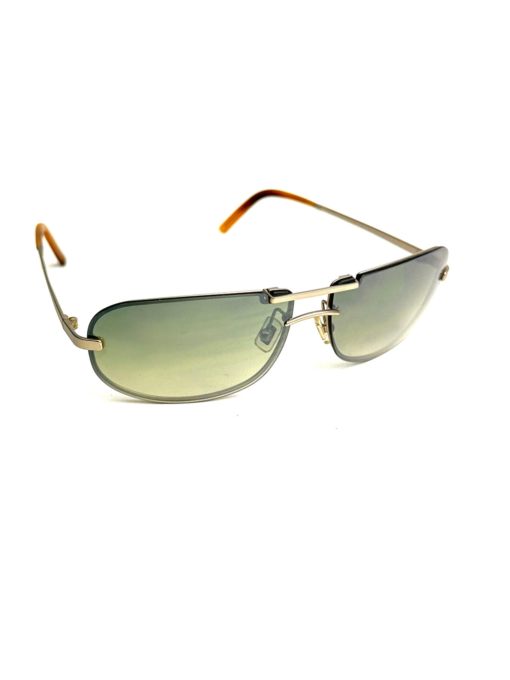 MIU MIU SMU52B lente sfumata verde