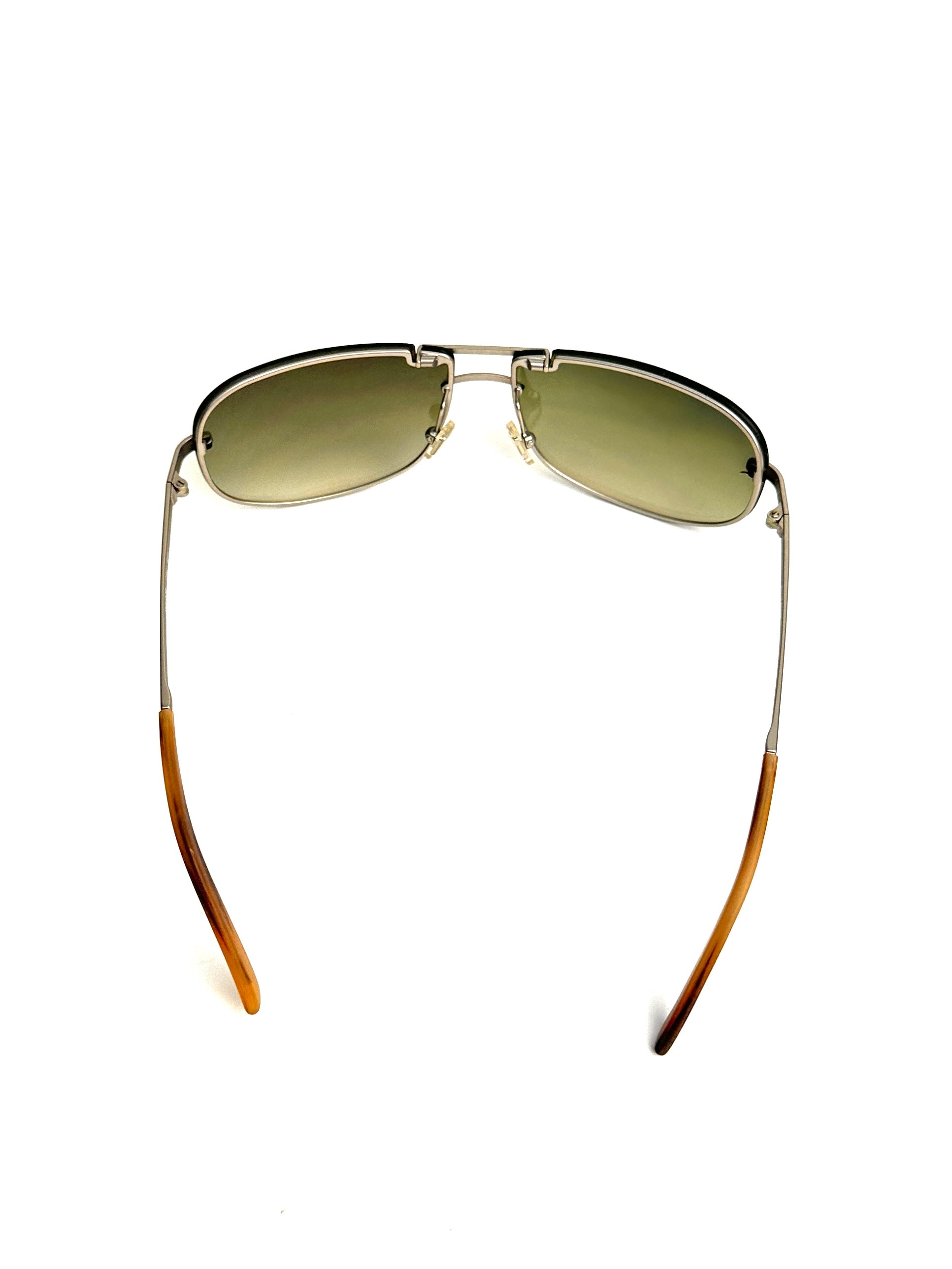 MIU MIU SMU52B lente sfumata verde