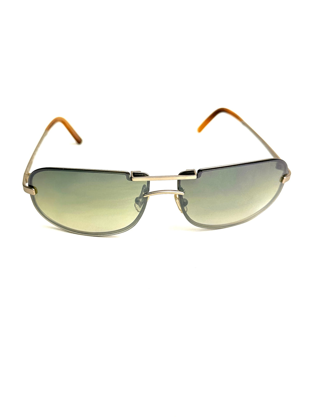 MIU MIU SMU52B lente sfumata verde