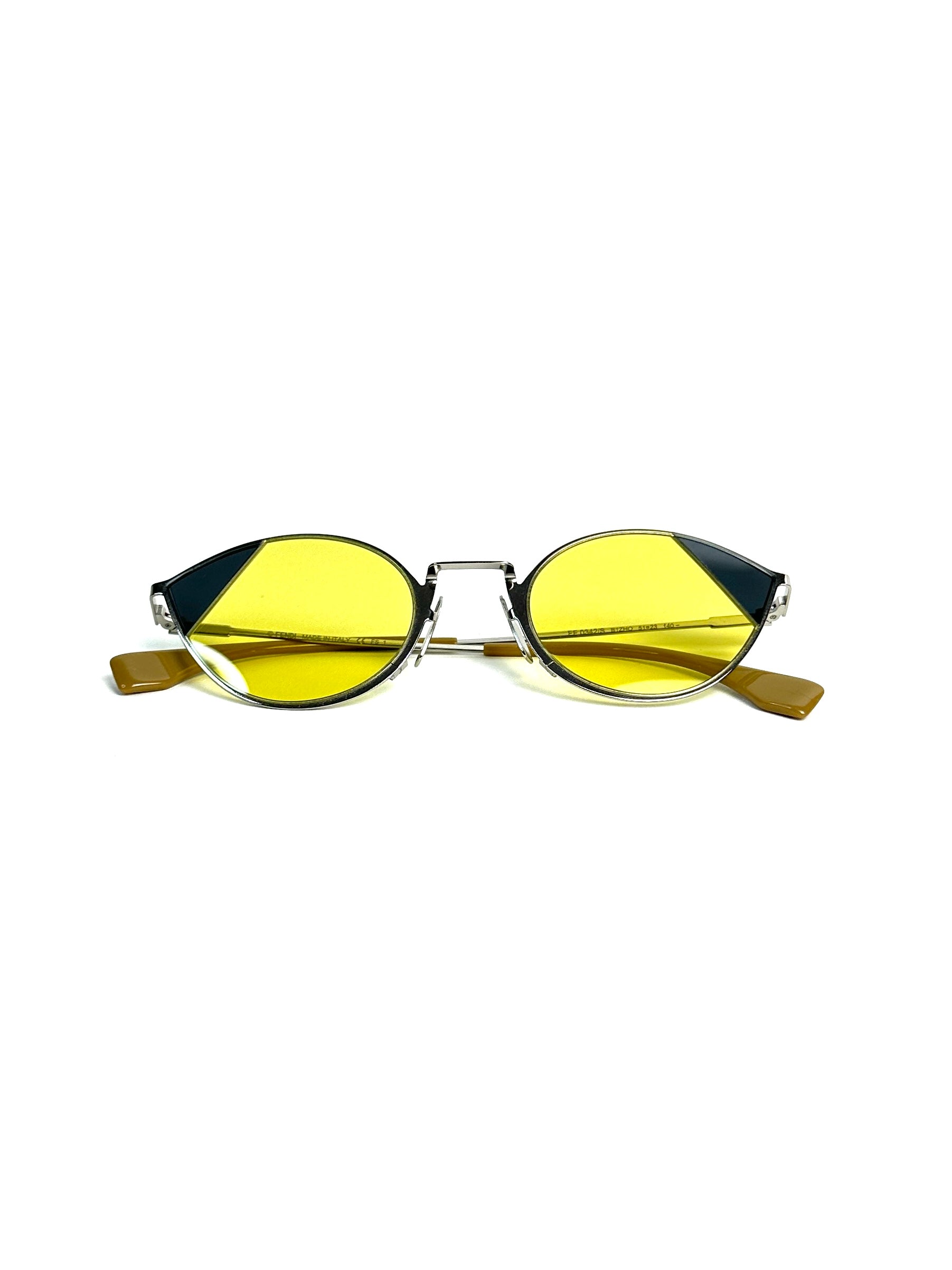 Occhiali da sole FENDI FF 0342/S B1Z HO SILVER GOLD