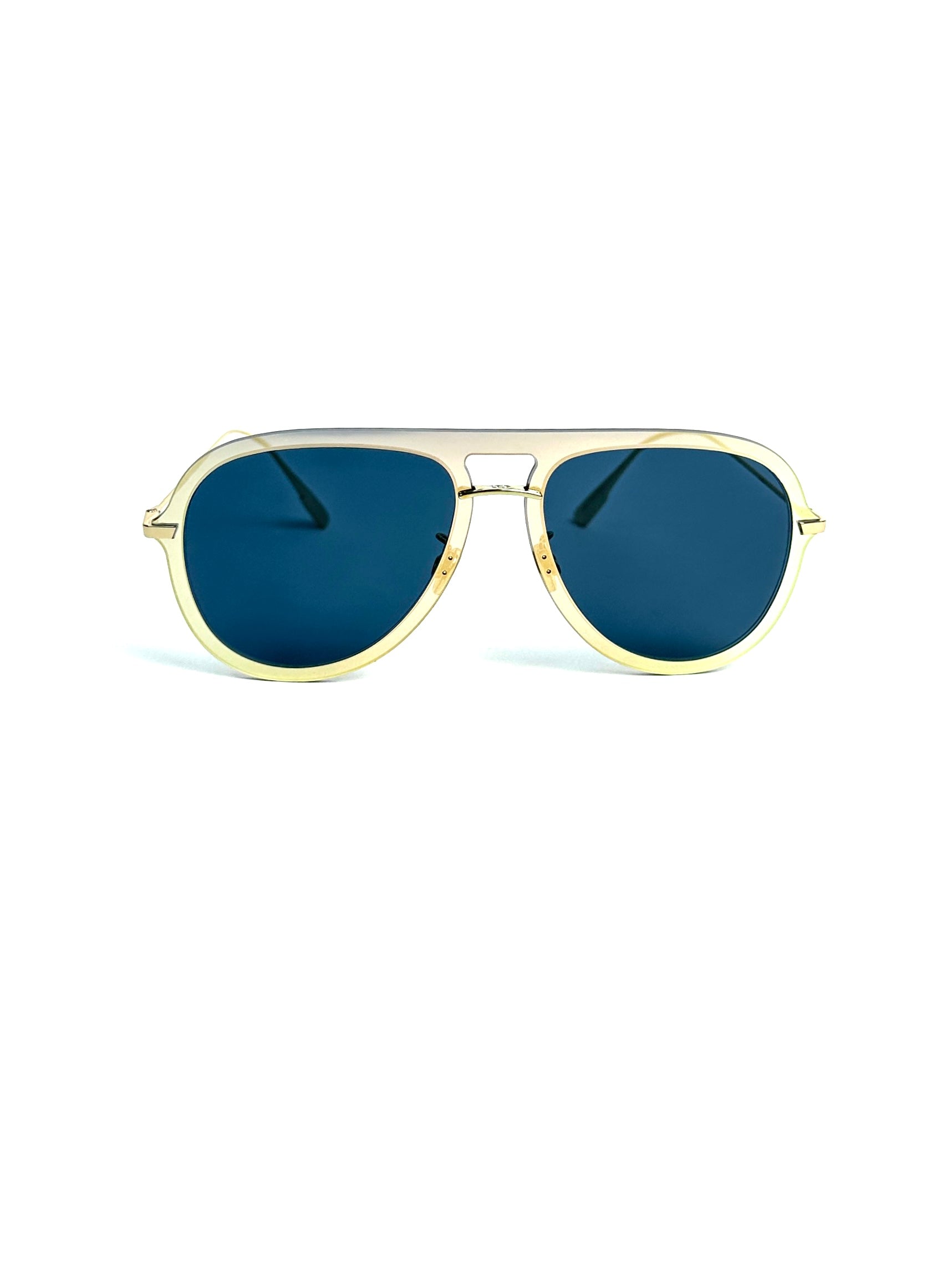 occhiali da sole DIOR DIORULTIME1 LKS A9 GOLD BLUE
