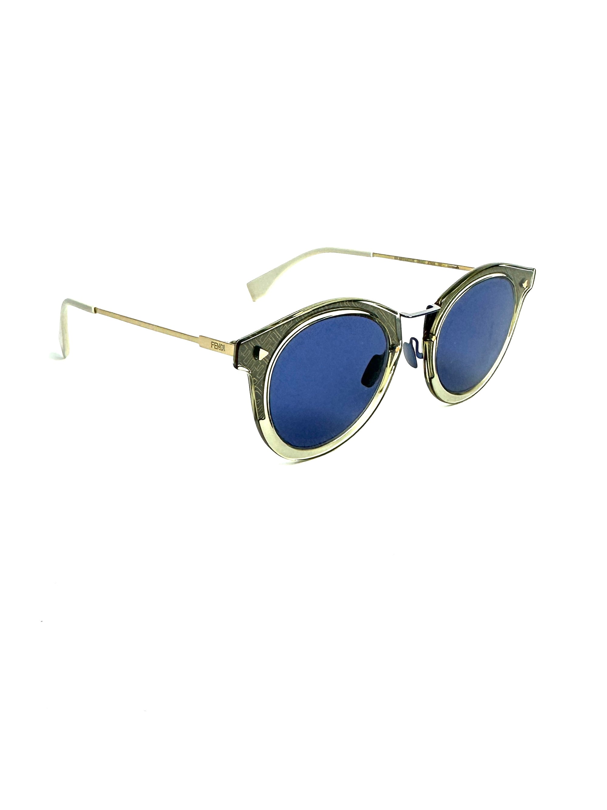 FENDI HOMME FF M0044/G/S 09V KU GRIS BLEU