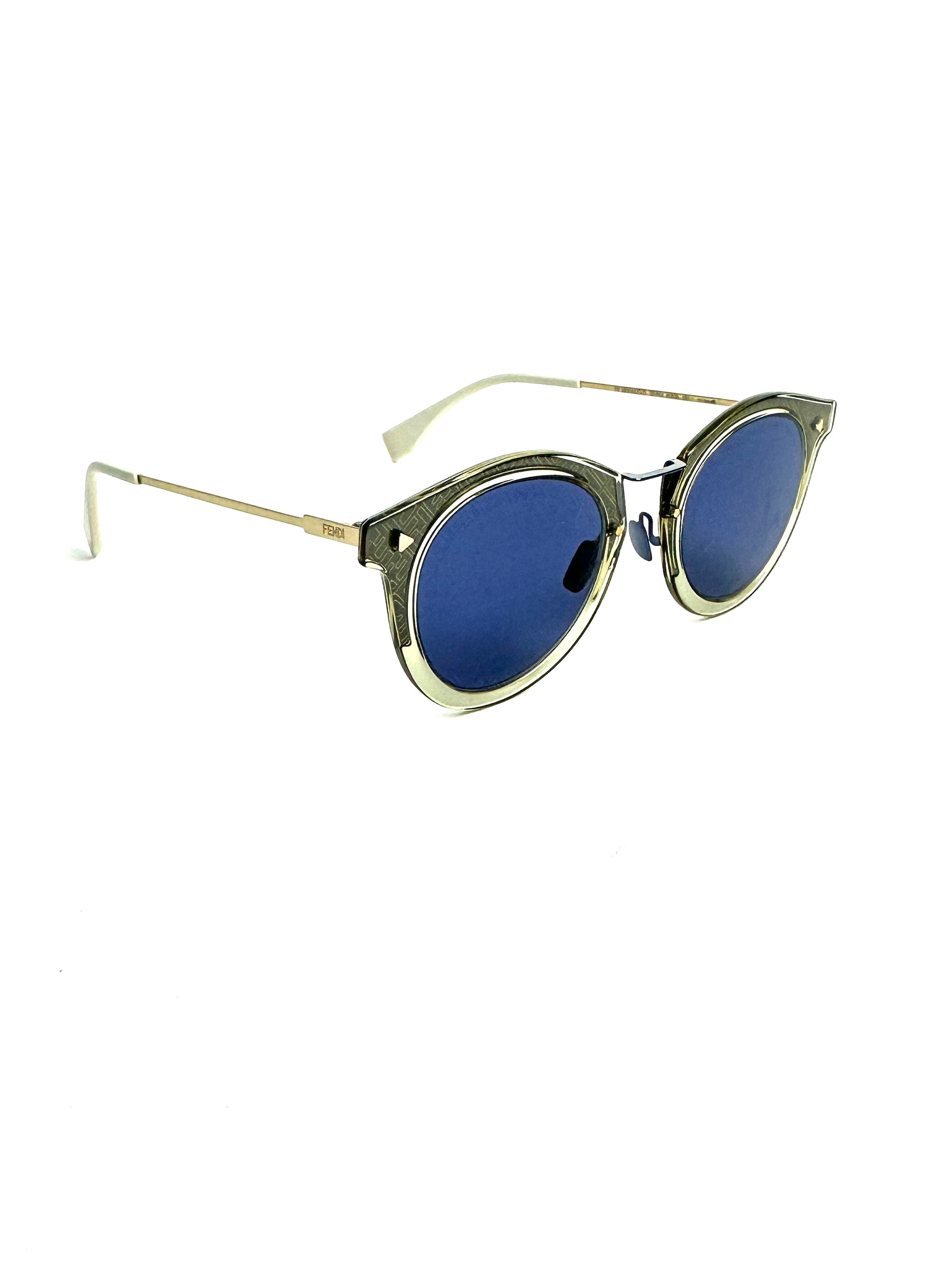 FENDI HOMME FF M0044/G/S 09V KU GRIS BLEU