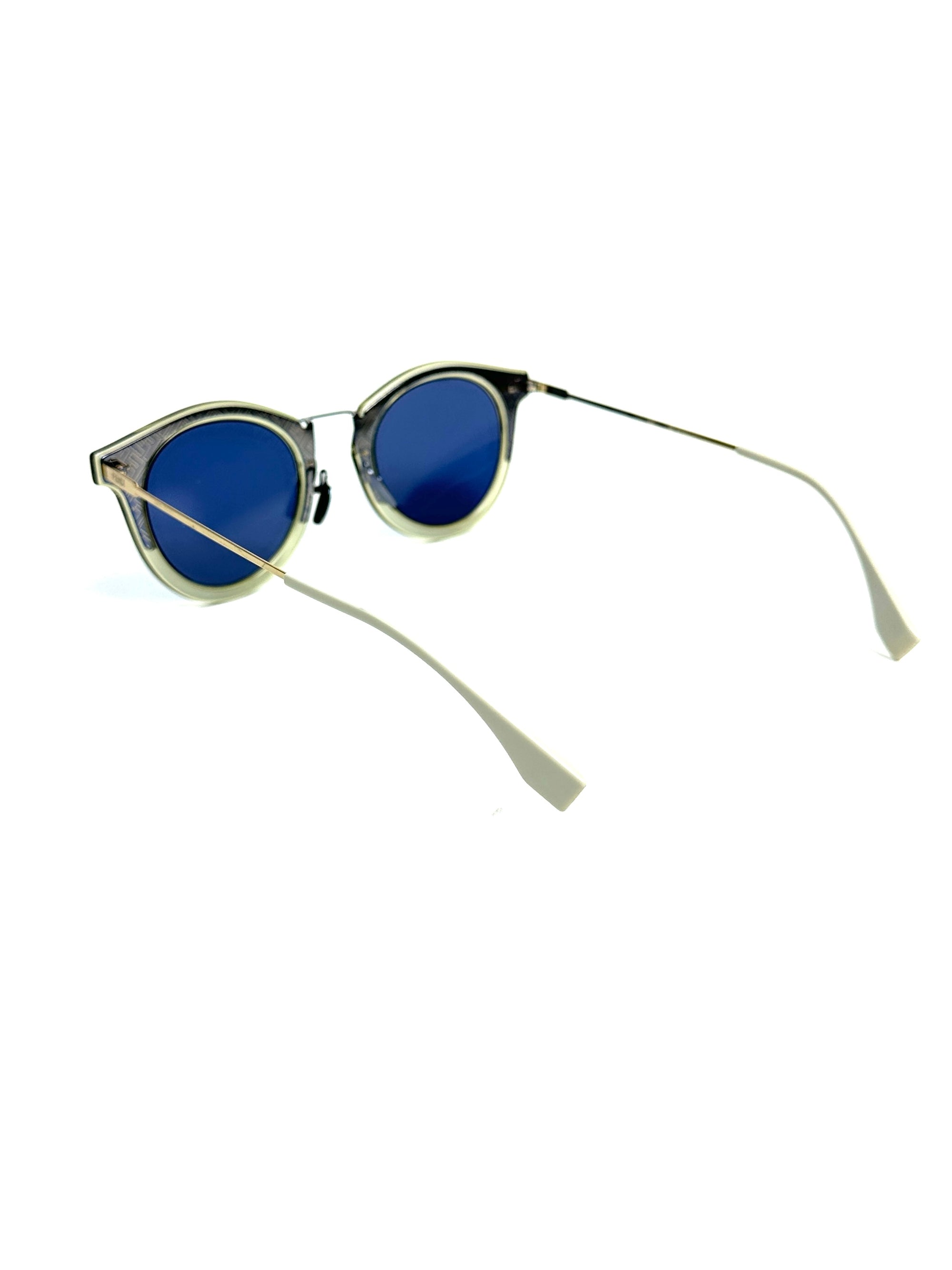 FENDI HOMME FF M0044/G/S 09V KU GRIS BLEU