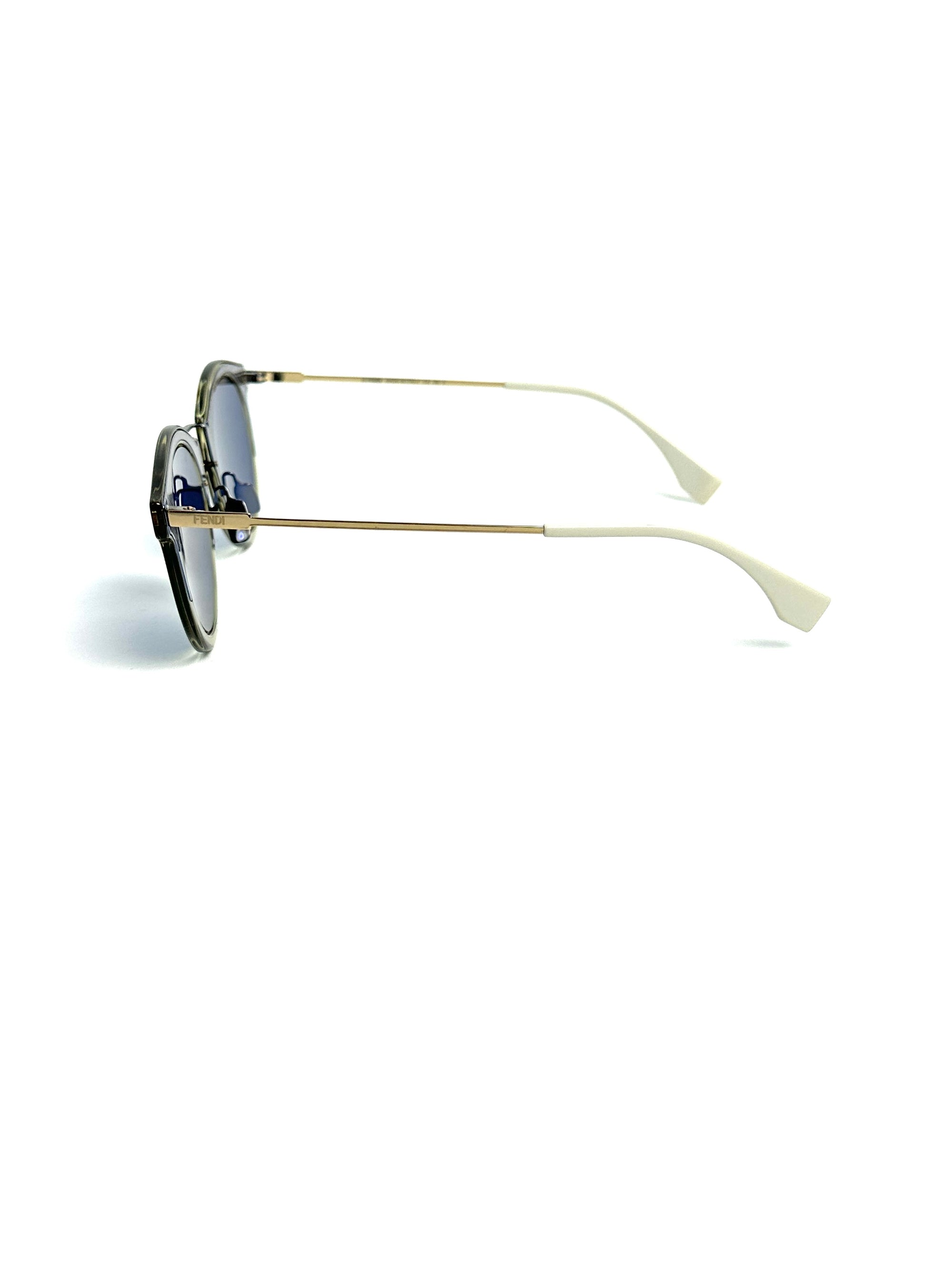 FENDI HOMME FF M0044/G/S 09V KU GRIS BLEU