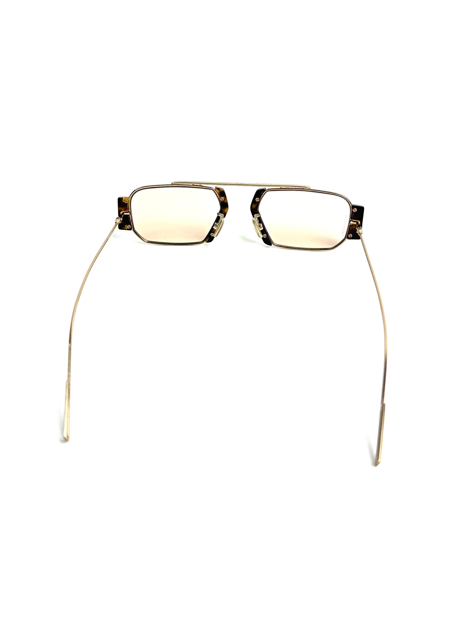 DIOR UOMO DIORCHROMA2 06J VC GOLD HAVANA