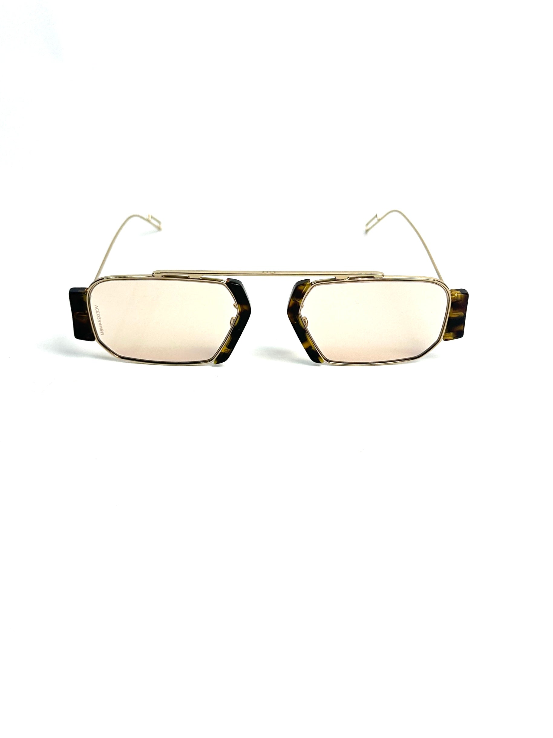 DIOR UOMO DIORCHROMA2 06J VC GOLD HAVANA