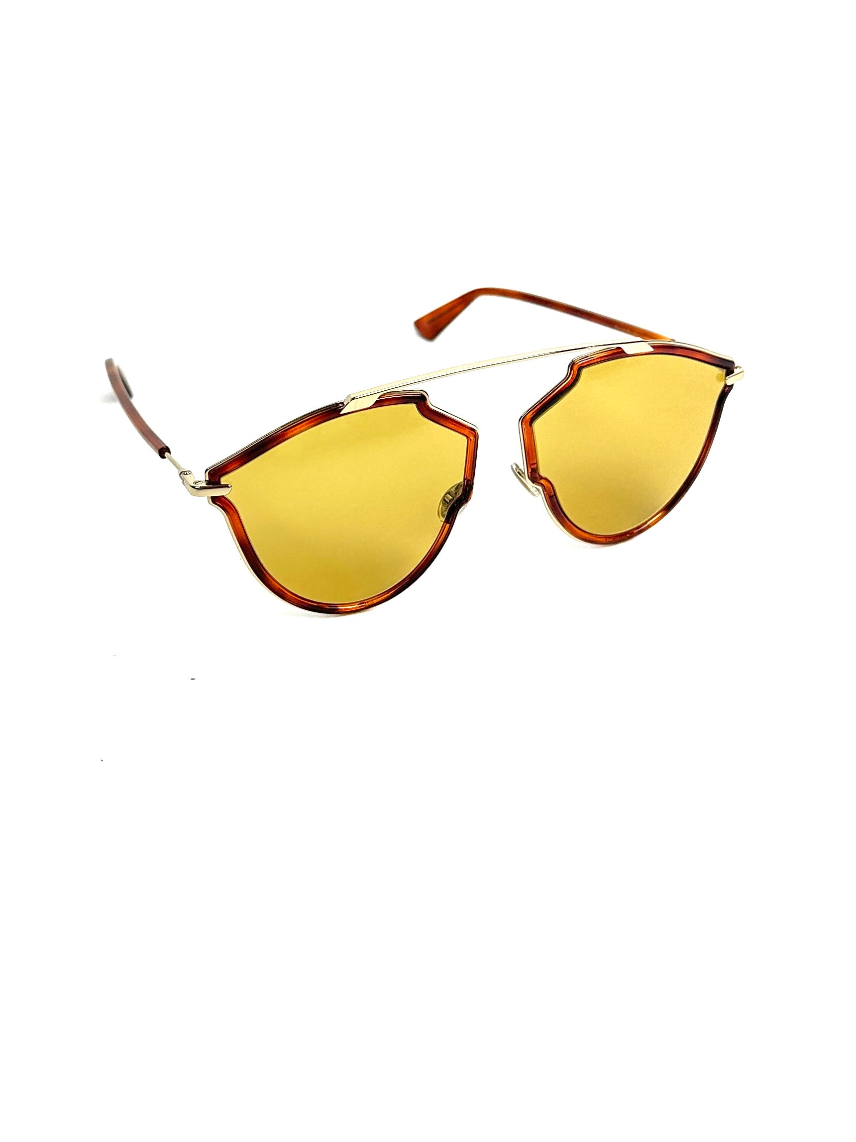 Occhiali da sole DIOR DIORSOREALRISE 06J 70 GOLD HAVANA