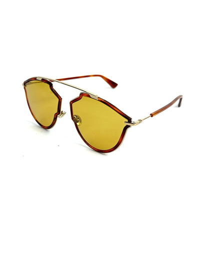 DIOR DIORSOREALRISE 06J 70 GOLD HAVANA