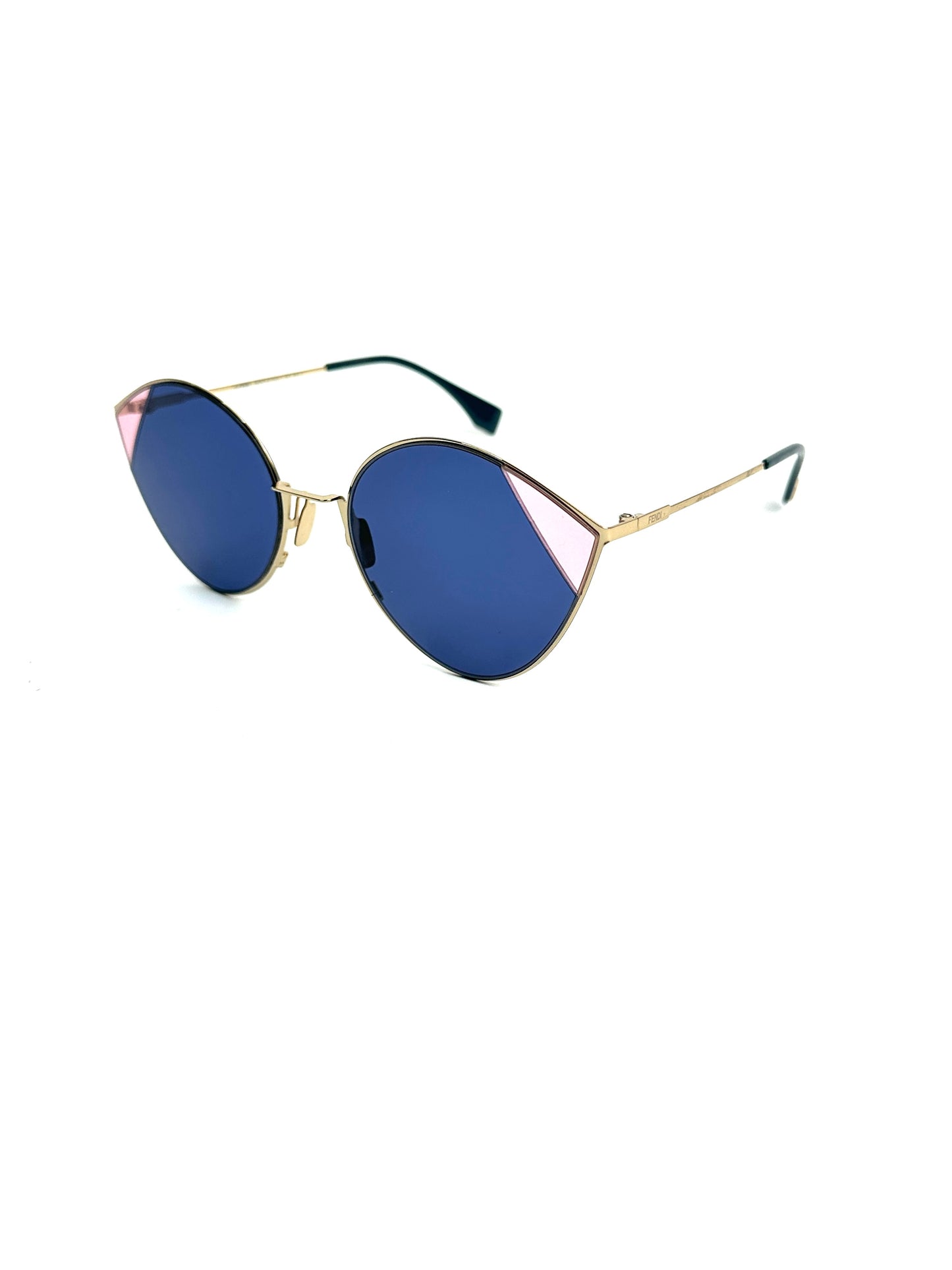 FENDI FF 0341/S LKS KU GOLD BLUE