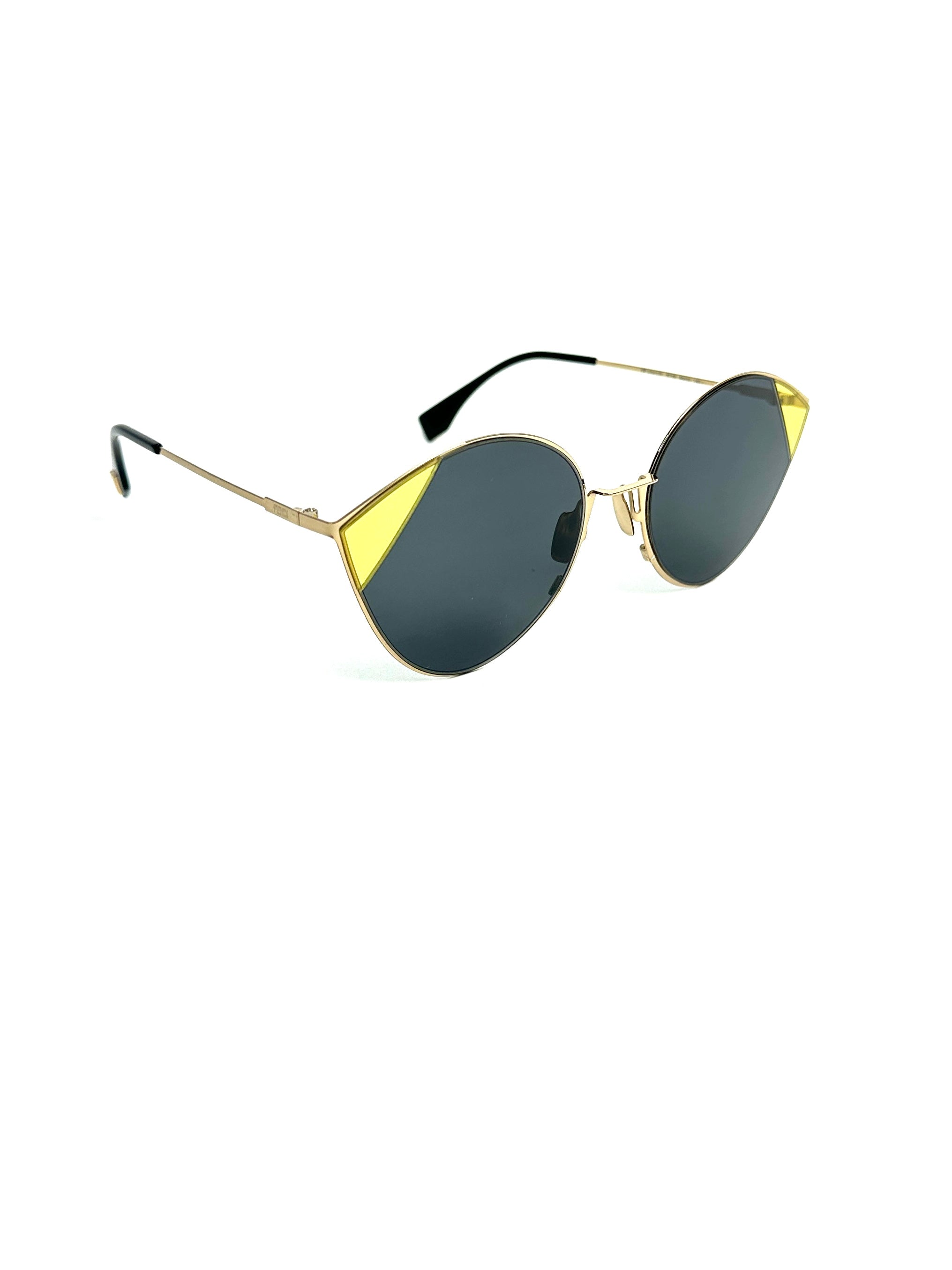 Occhiali da sole FENDI FF 0341/S 2F7 IR ANTGD GREYKH