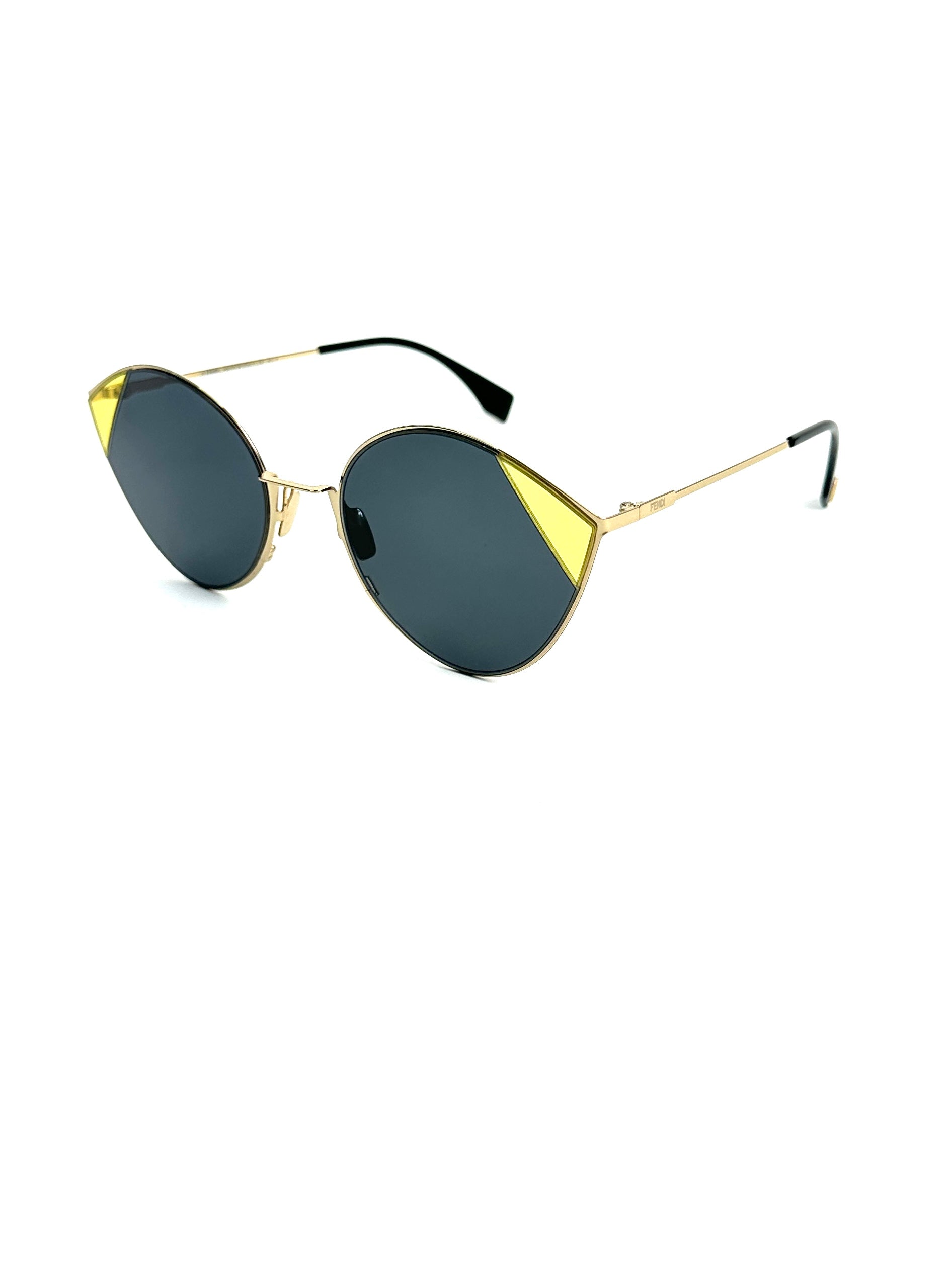 Occhiali da sole FENDI FF 0341/S 2F7 IR ANTGD GREYKH