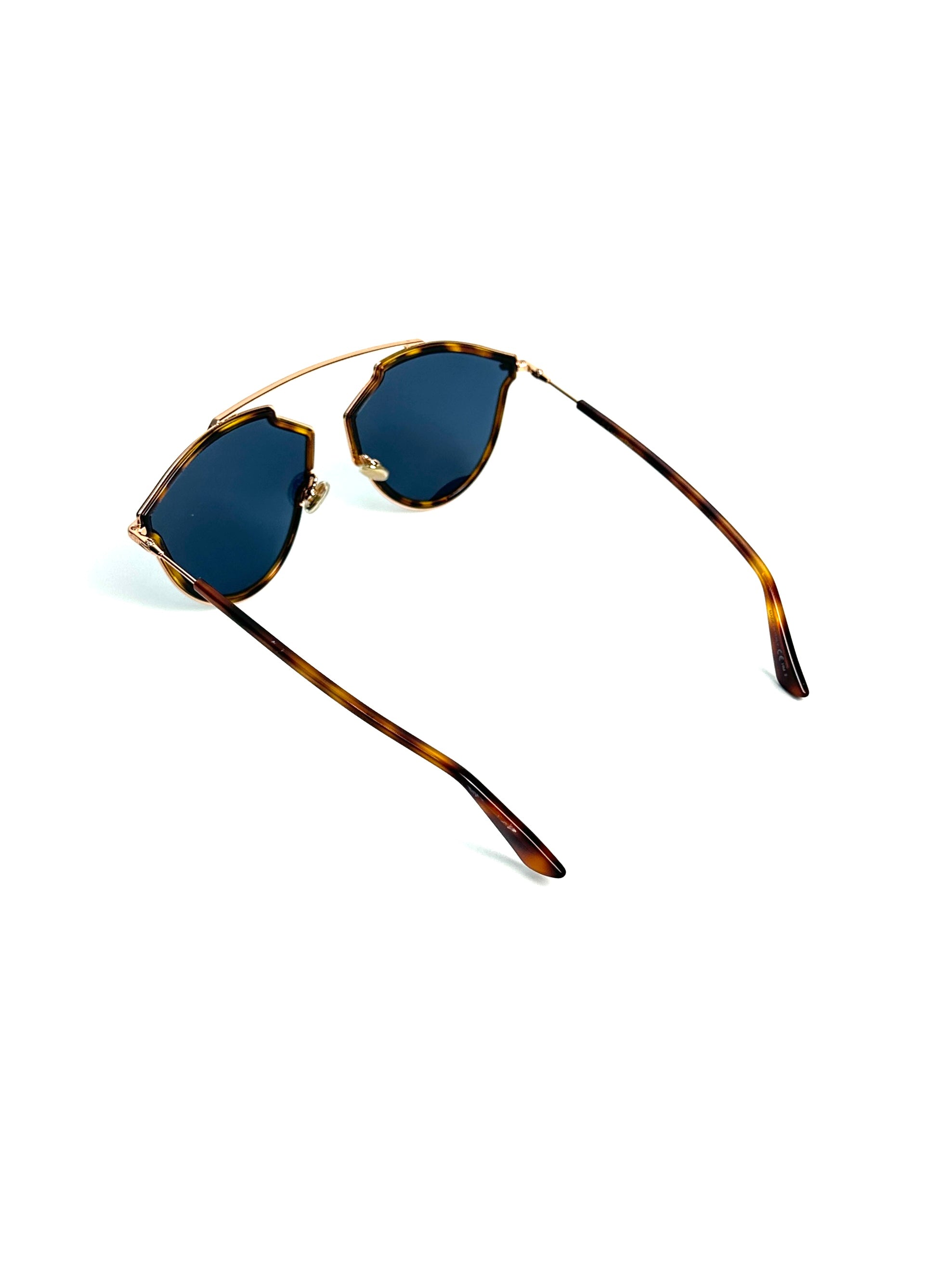 occhiali da sole DIOR DIORSOREALRISE QUM/KU DKHVNA GOLD