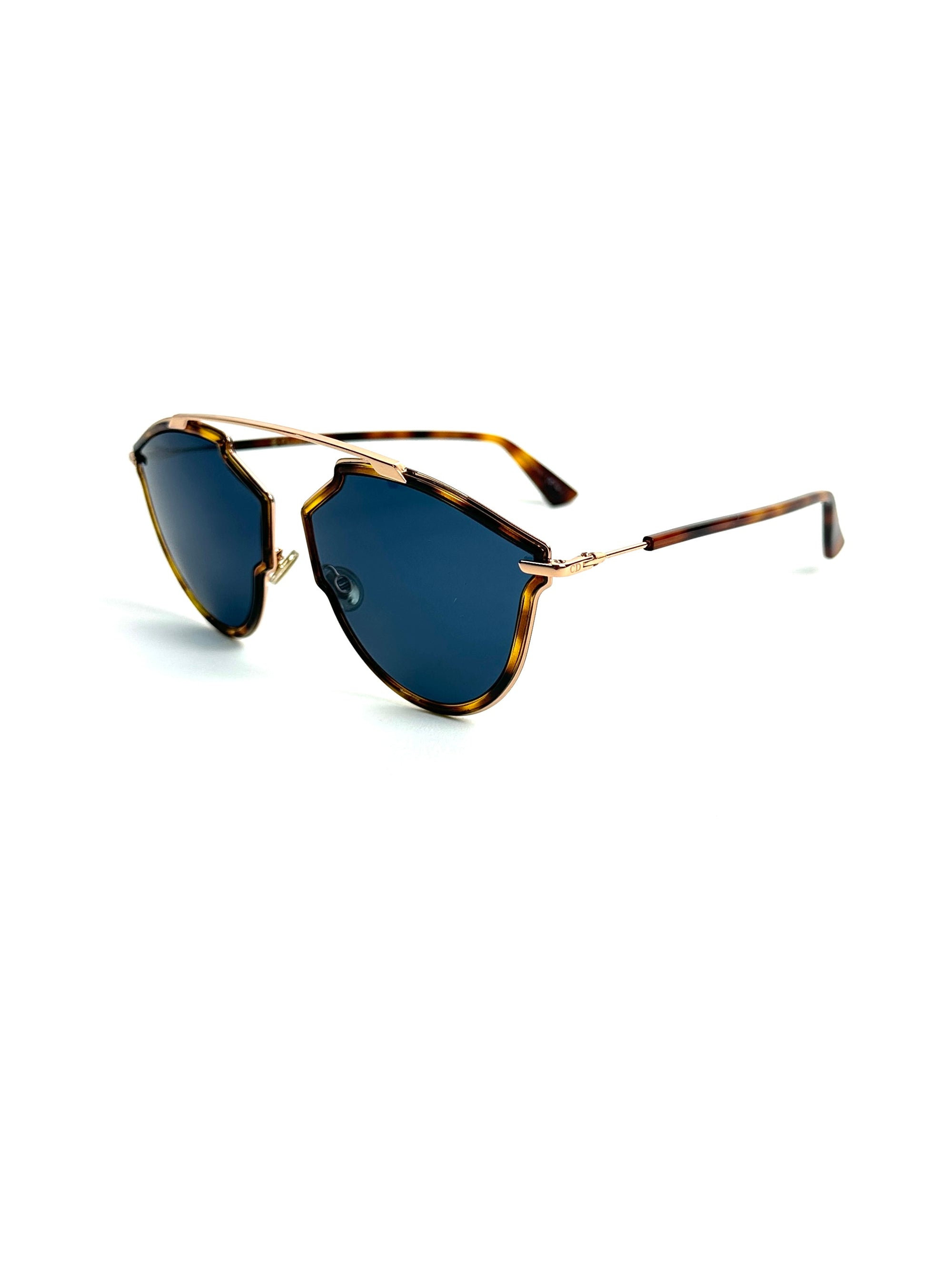 occhiali da sole DIOR DIORSOREALRISE QUM/KU DKHVNA GOLD