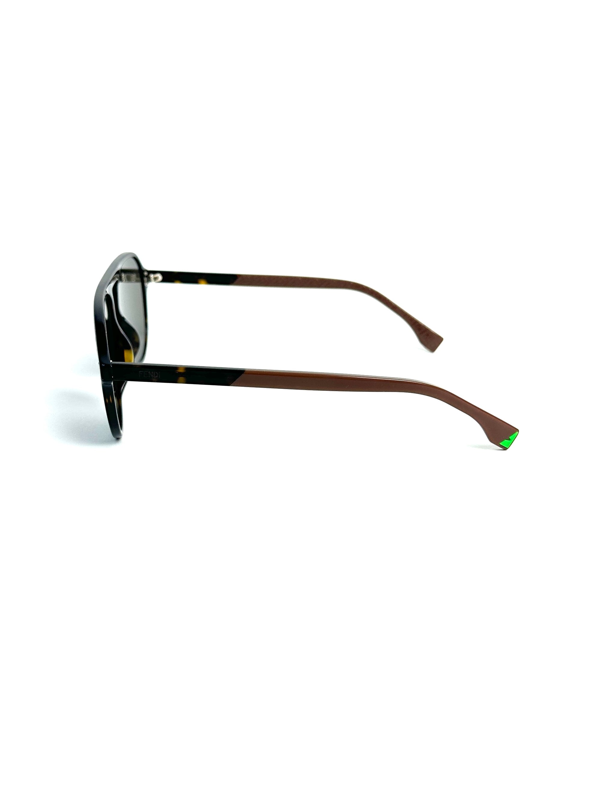 FENDI UOMO FF M0055 GS 086 T4 HAVANA