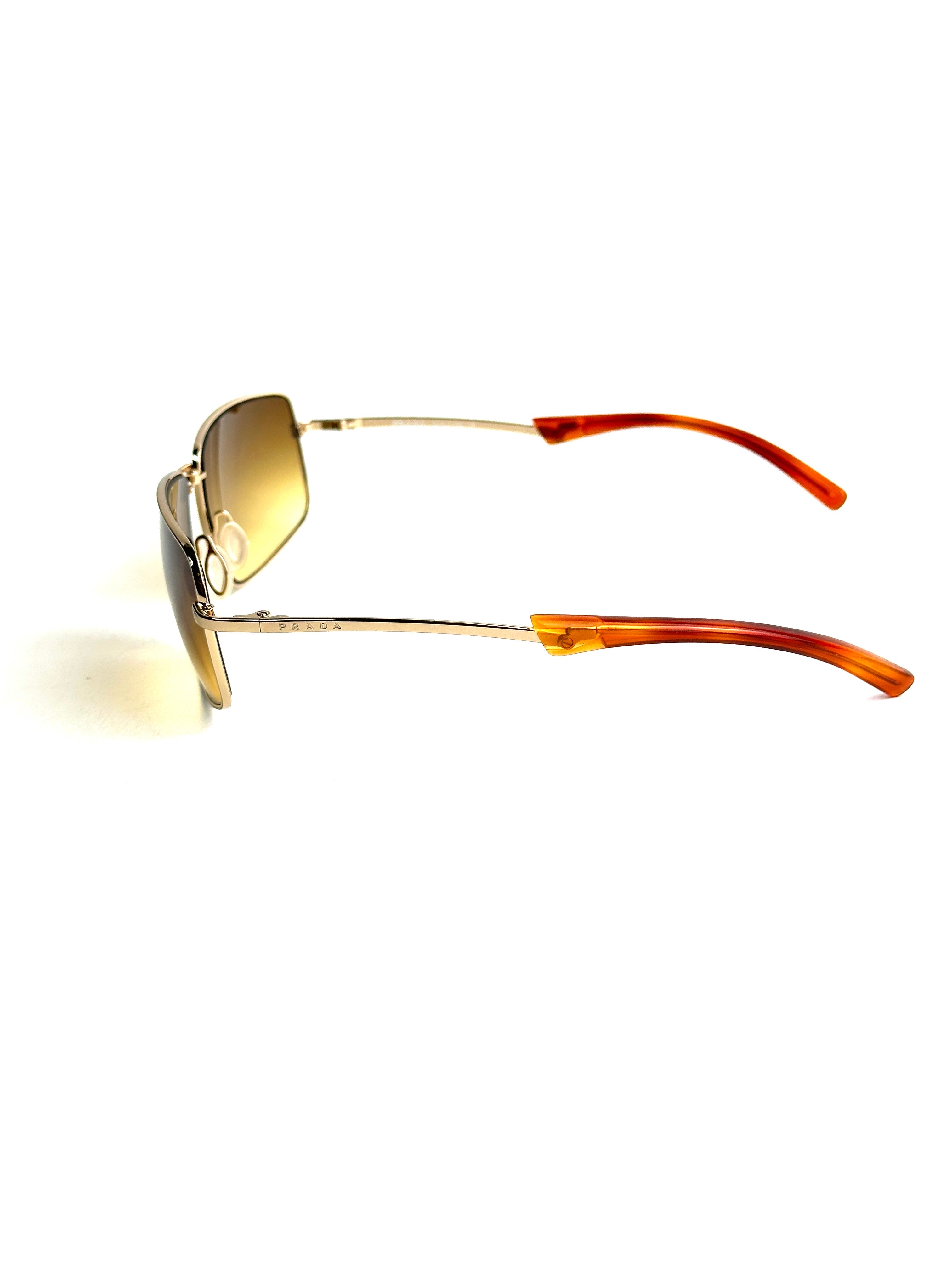 Occhiali da sole PRADA SPR60B ORO VINTAGE