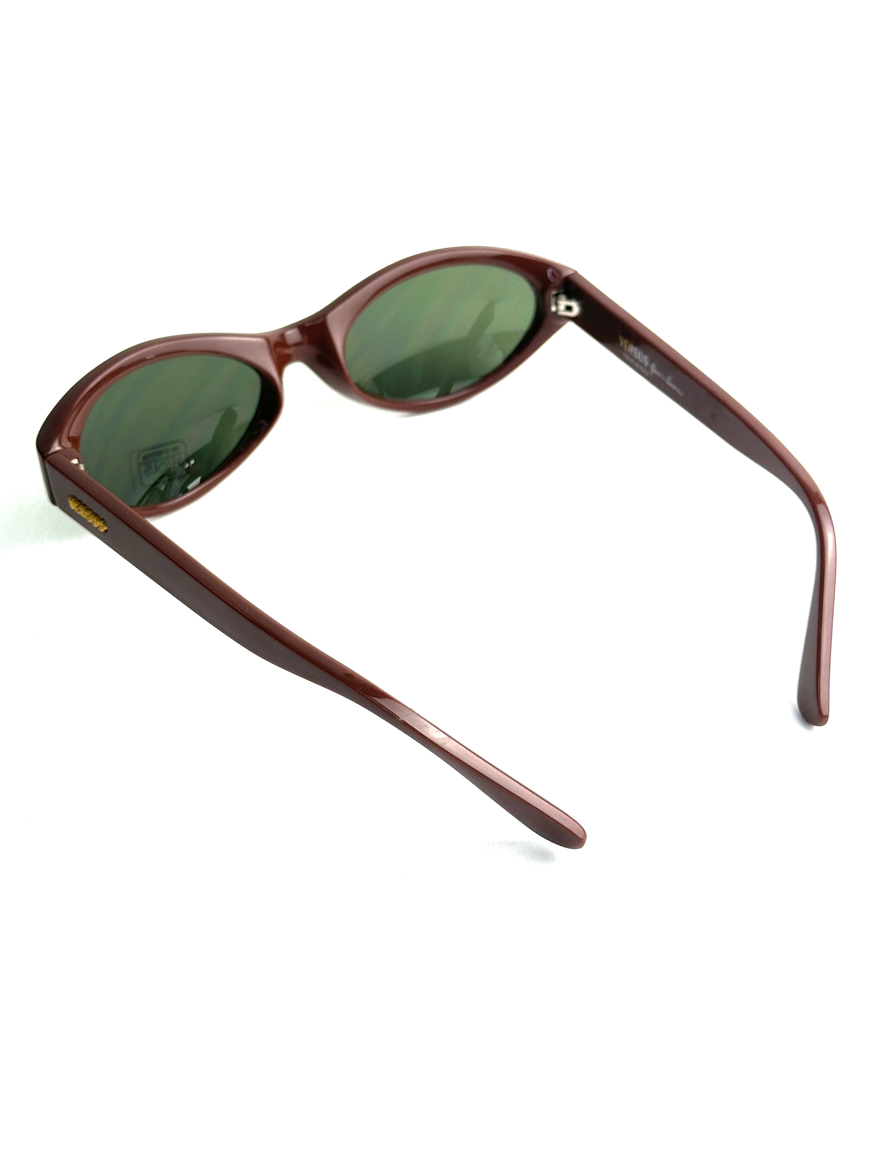 Occhiali da sole VERSACE VERSUS MOD. E70 marrone VINTAGE