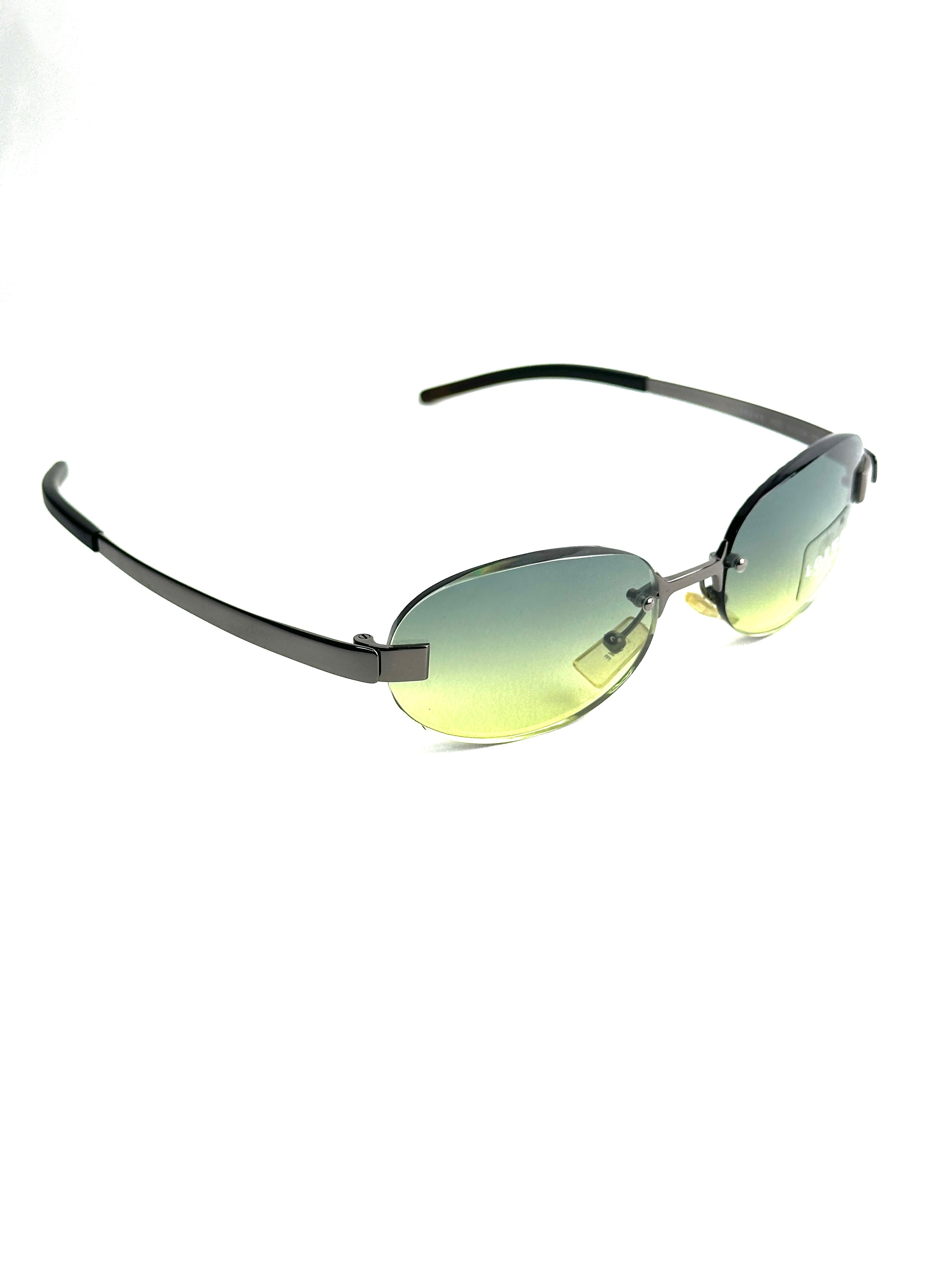 Occhiali da sole LOEWE MOD. SLW004 verde VINTAGE