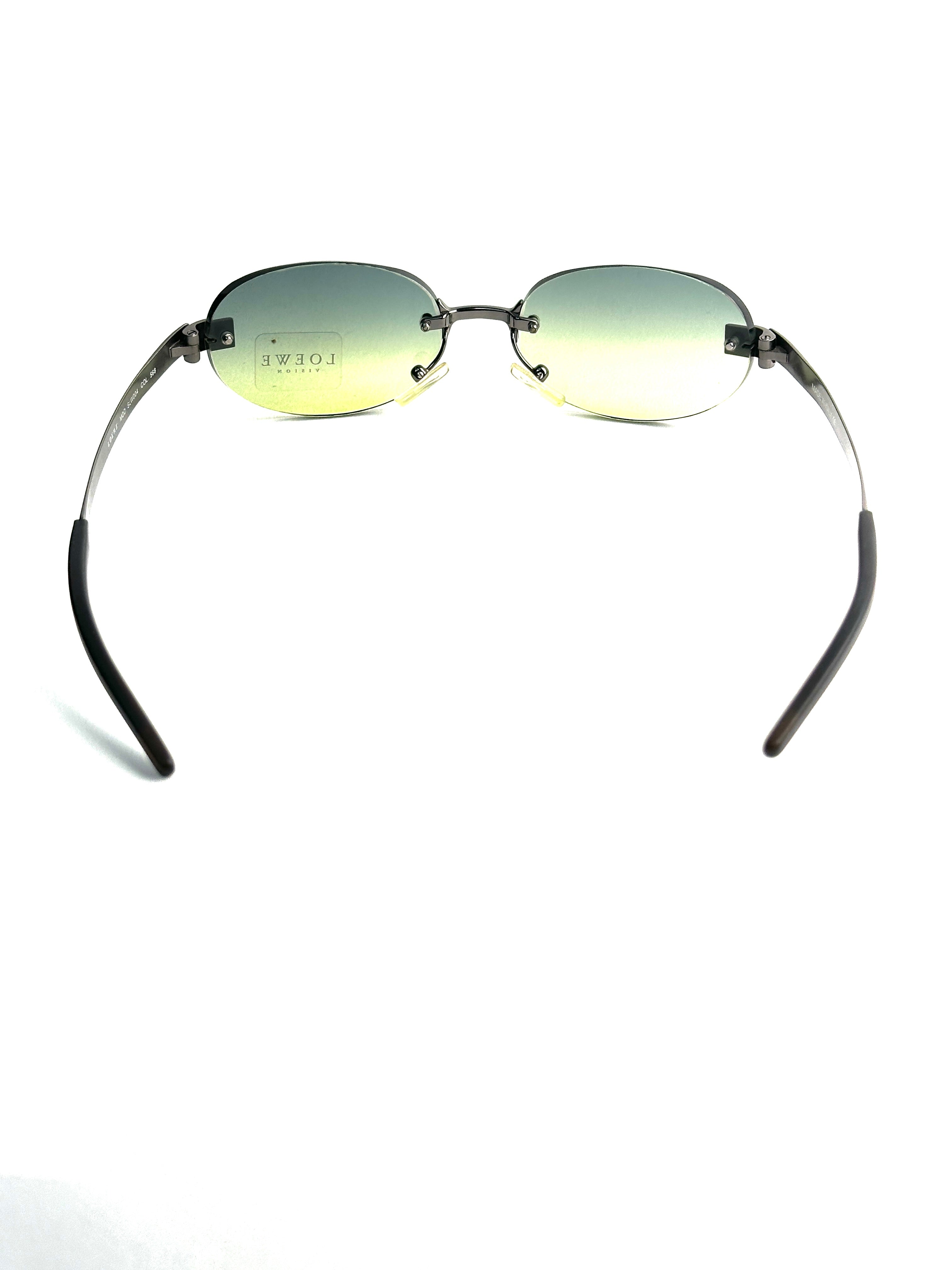 Occhiali da sole LOEWE MOD. SLW004 verde VINTAGE