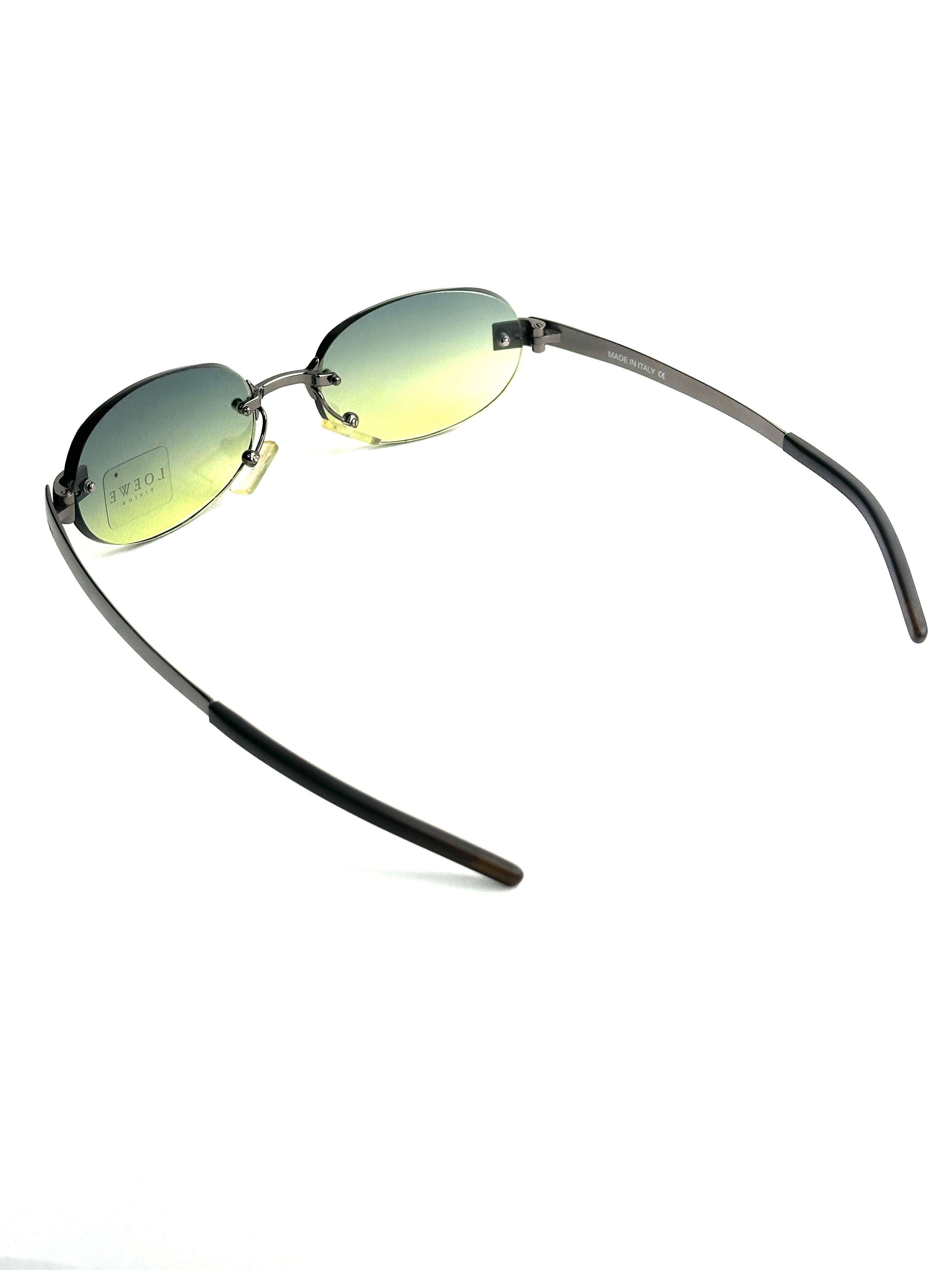 Occhiali da sole LOEWE MOD. SLW004 verde VINTAGE
