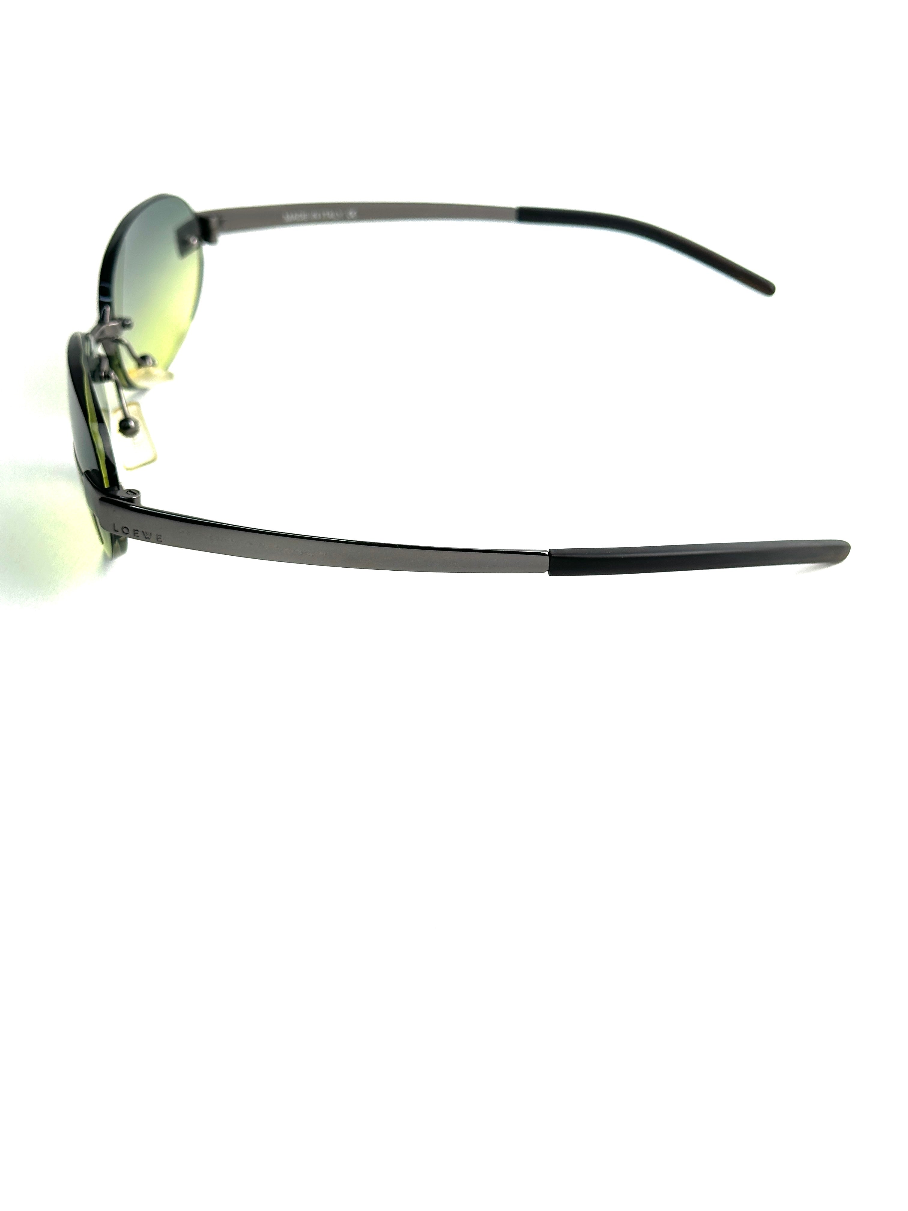 Occhiali da sole LOEWE MOD. SLW004 verde VINTAGE