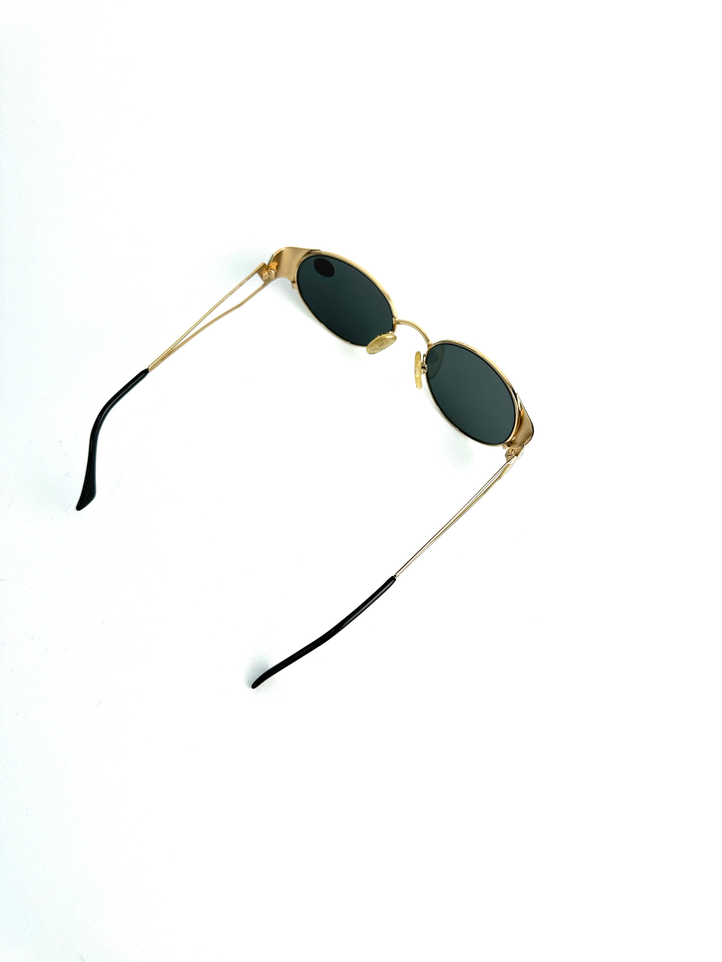 SAINT LAURENT 6040 black+gold