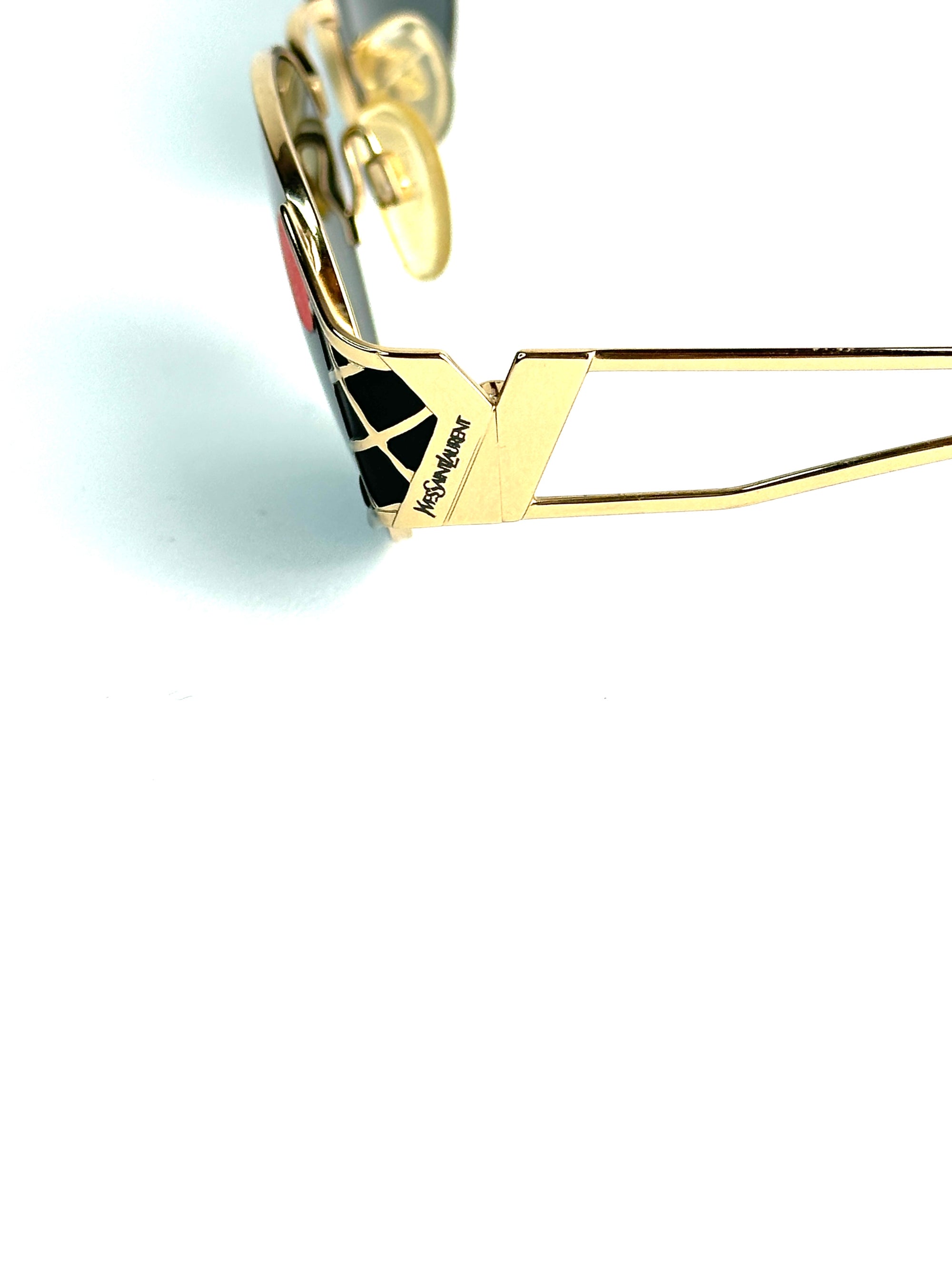 SAINT LAURENT 6040 nero+gold
