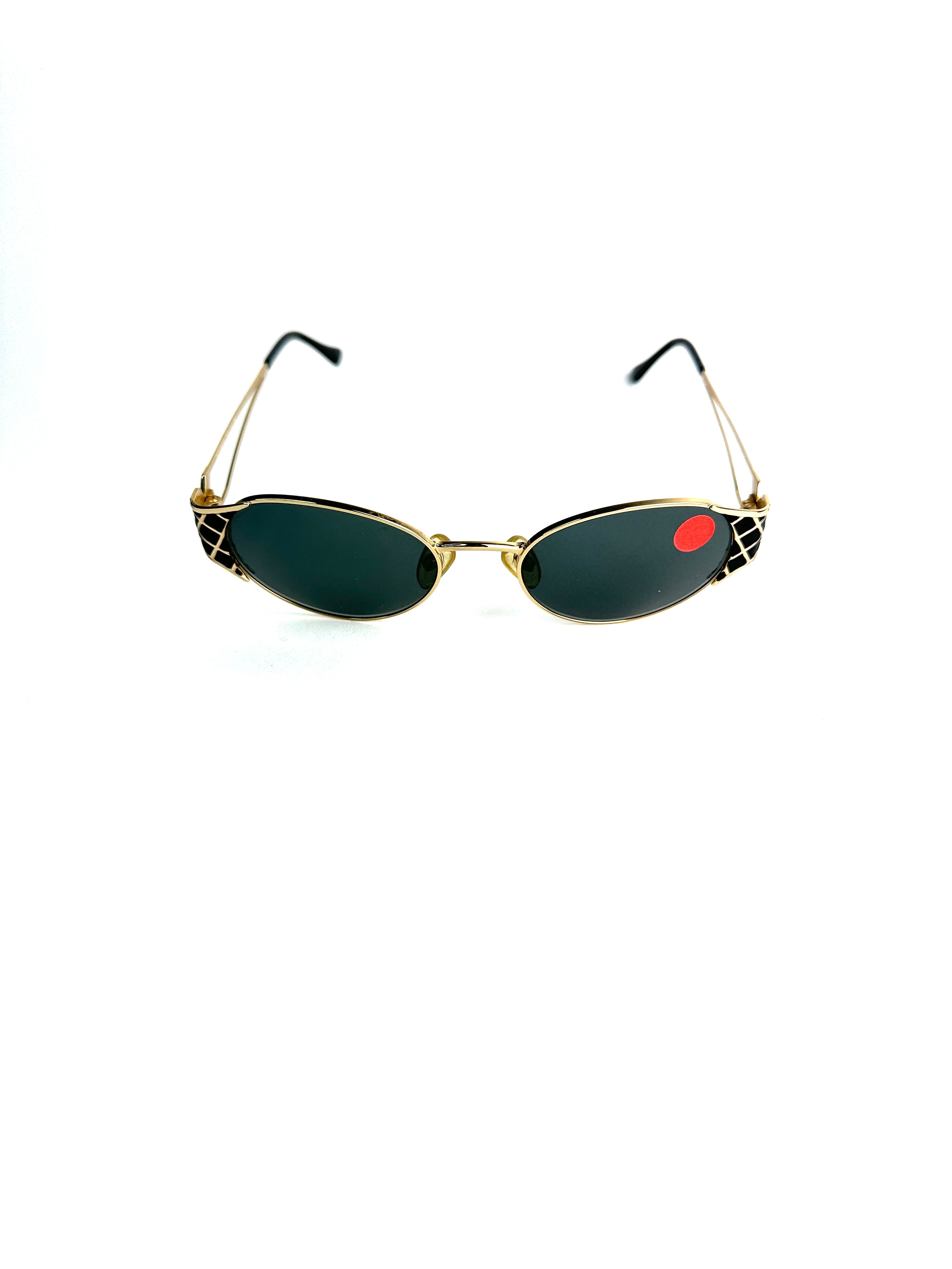 SAINT LAURENT 6040 black+gold