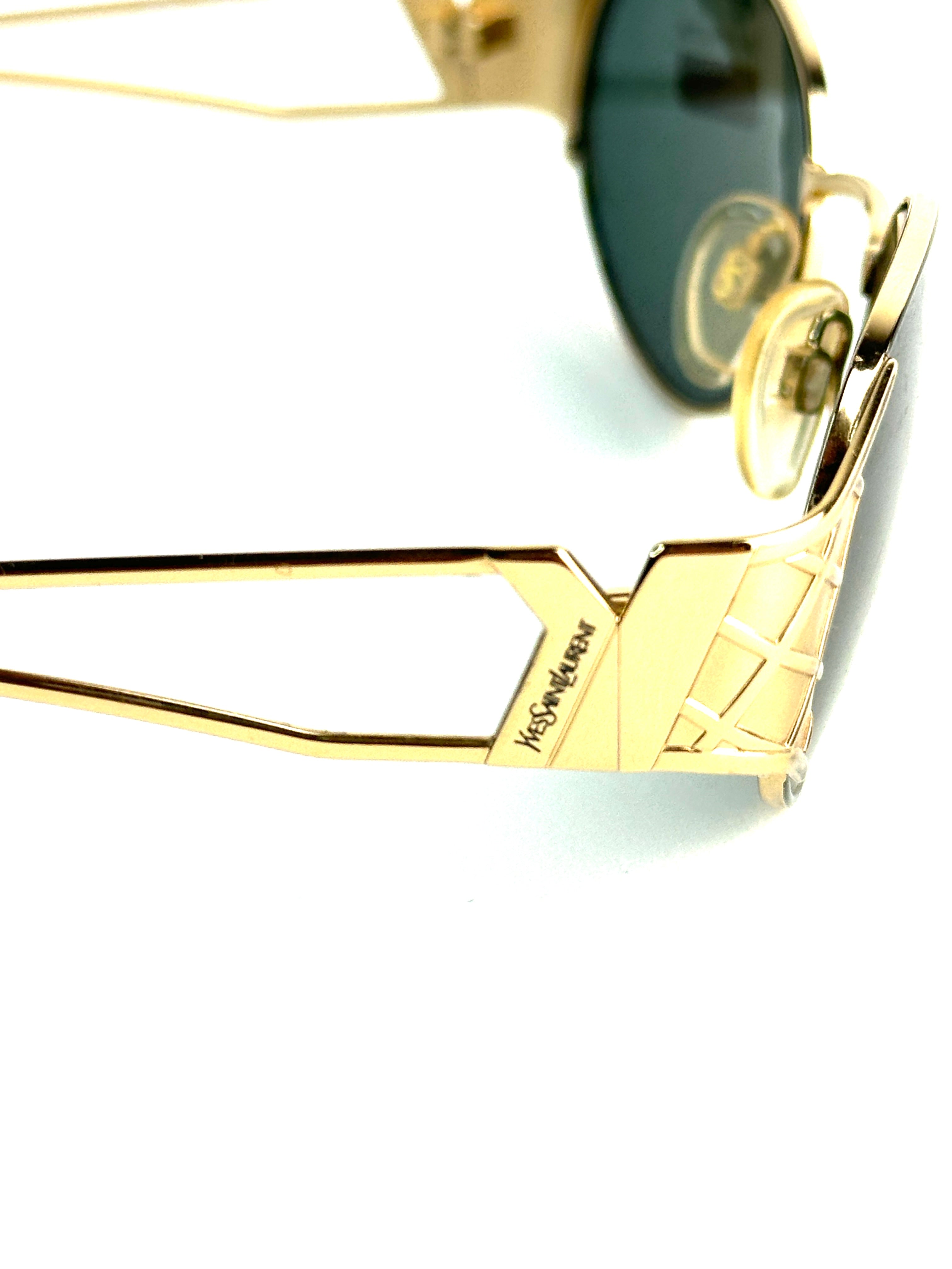 Occhiali da sole SAINT LAURENT 6040 gold