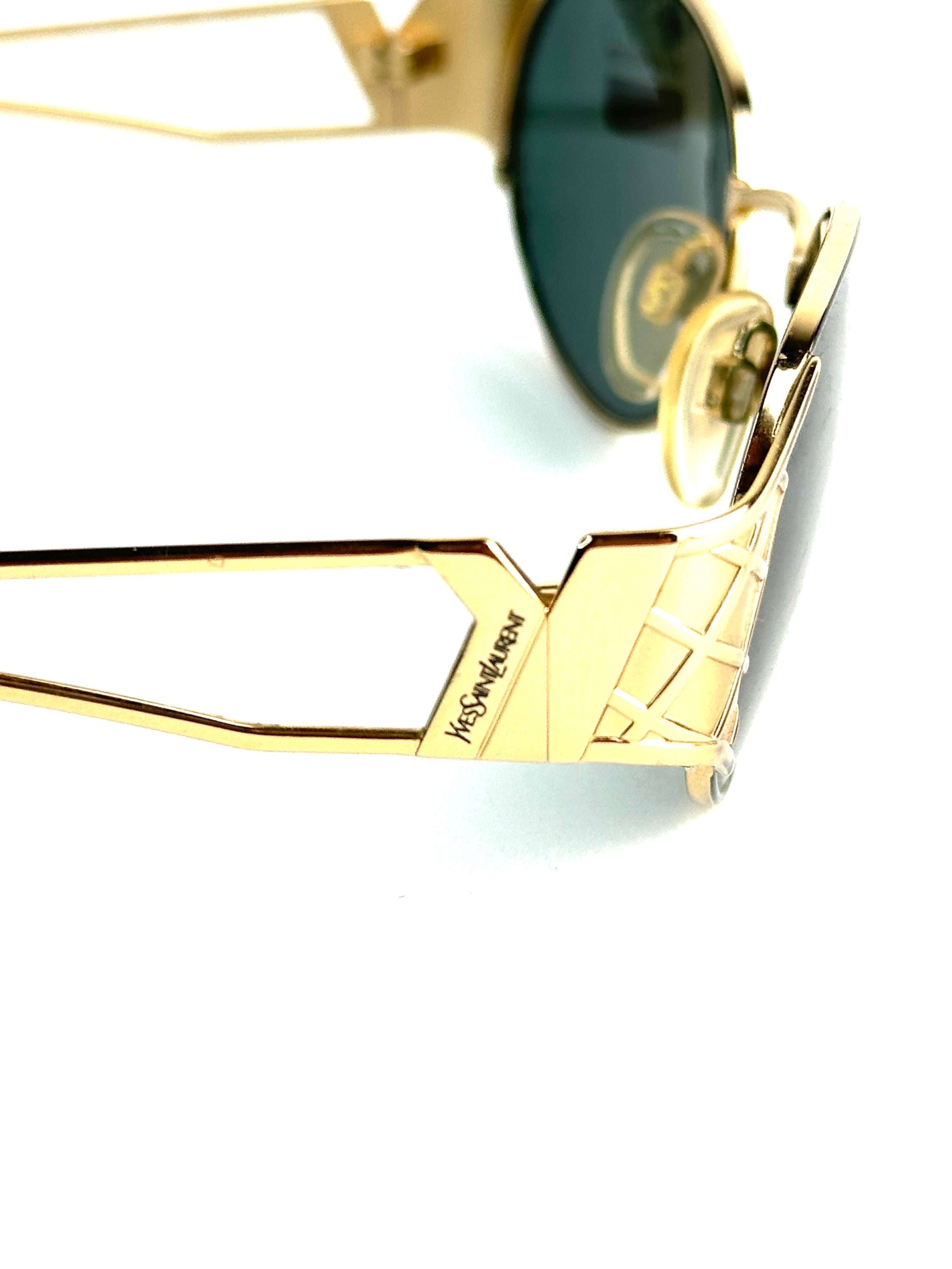 Occhiali da sole SAINT LAURENT 6040 gold